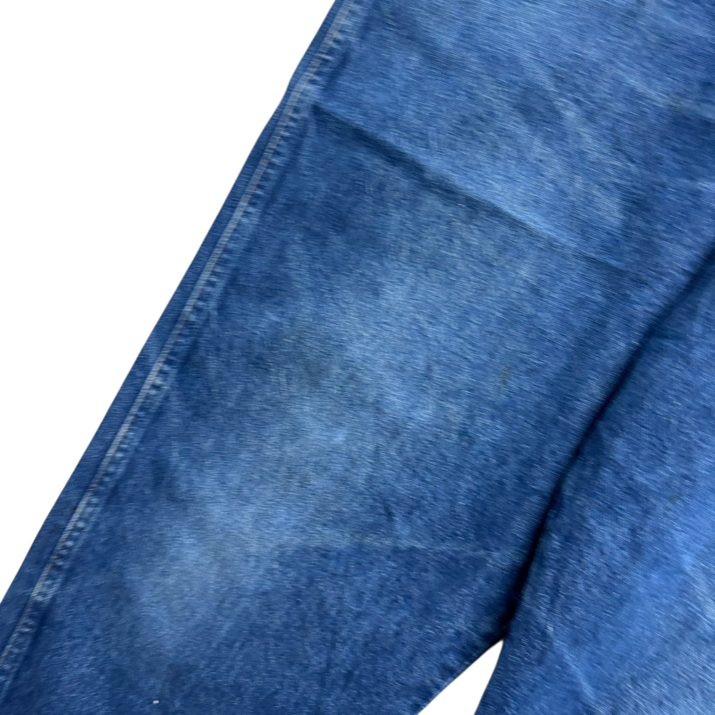 Wrangler Jeans Cowboy Cut W40 L32 Mens Mid Blue 13MWZ Original Fit Denim