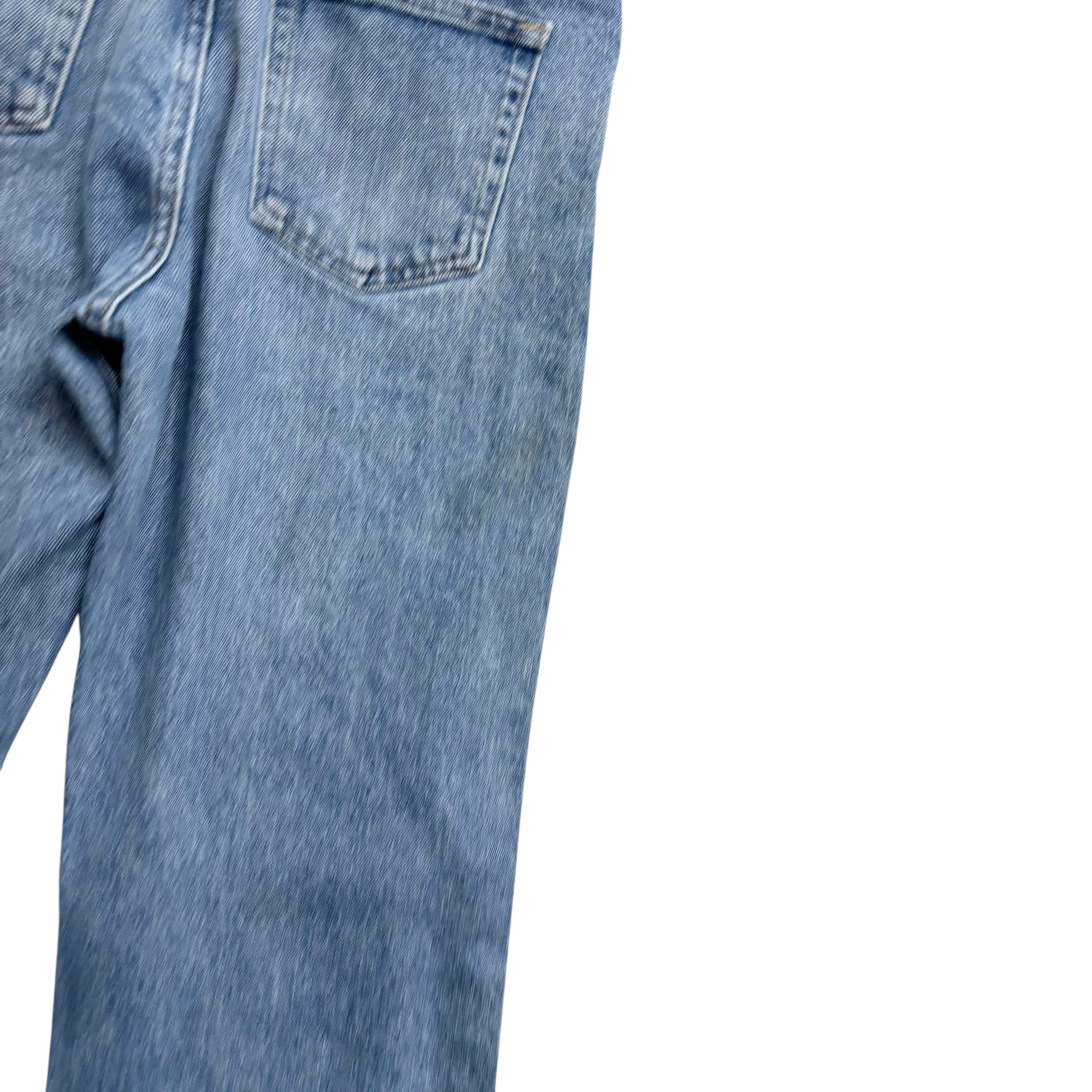 Wrangler Jeans W30 L32 Mens Light Blue Regular Straight Fit Stretch Denim (F)