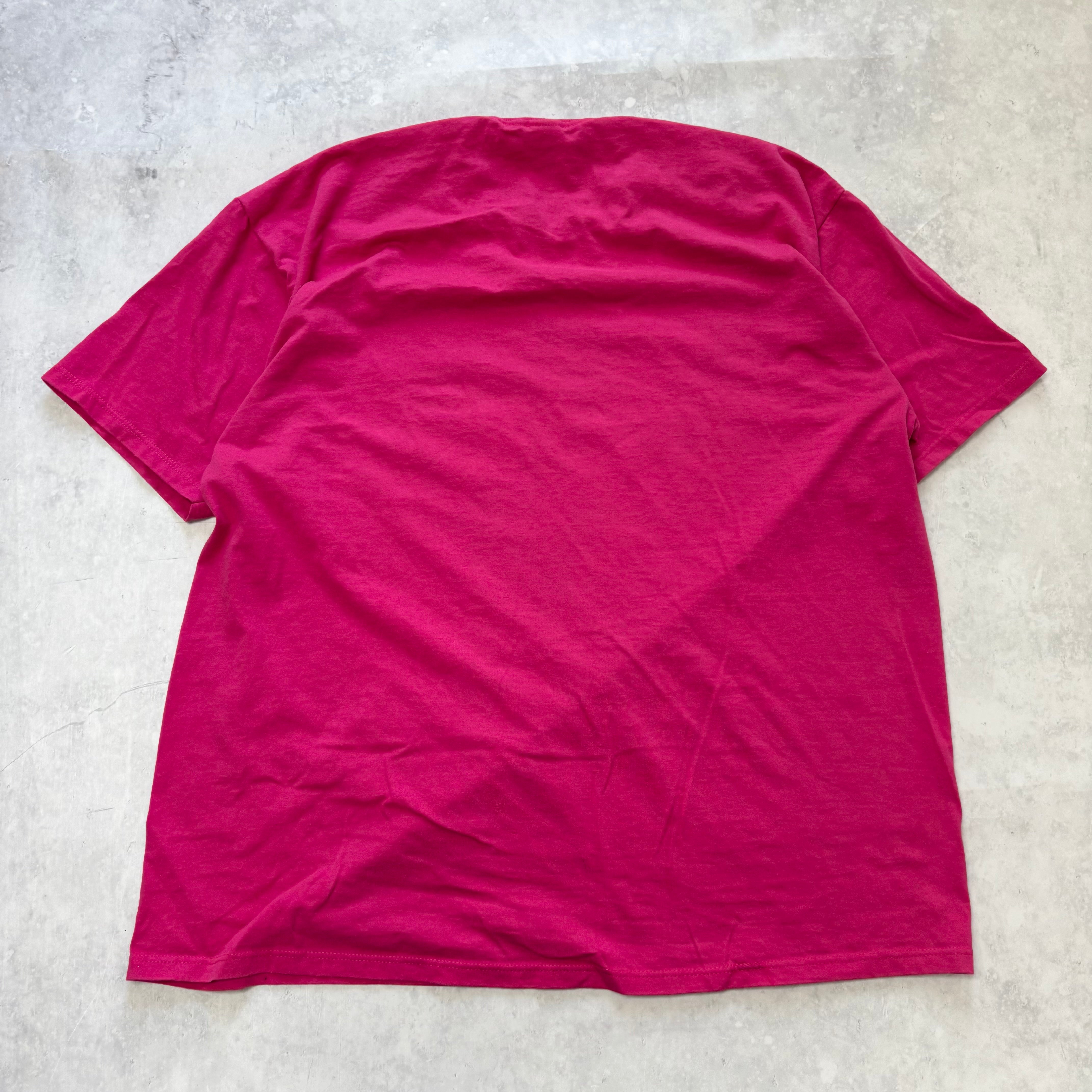 Vintage T Shirt Mens XXL Pink Graphic Print 90s Teddy Bears (E)