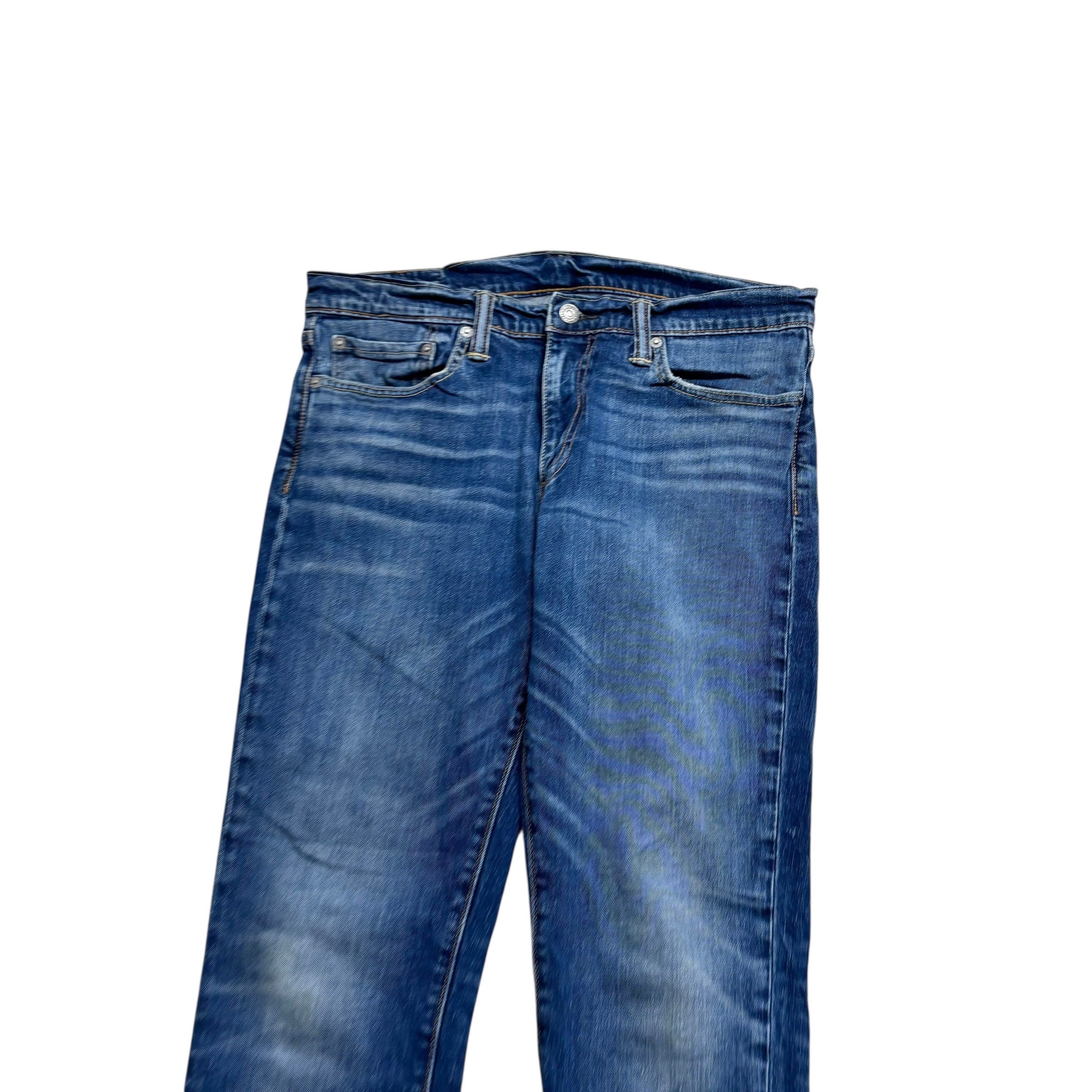 Levis 511 Jeans W33 L32 Mens Mid Blue Slim Fit Stretch Denim