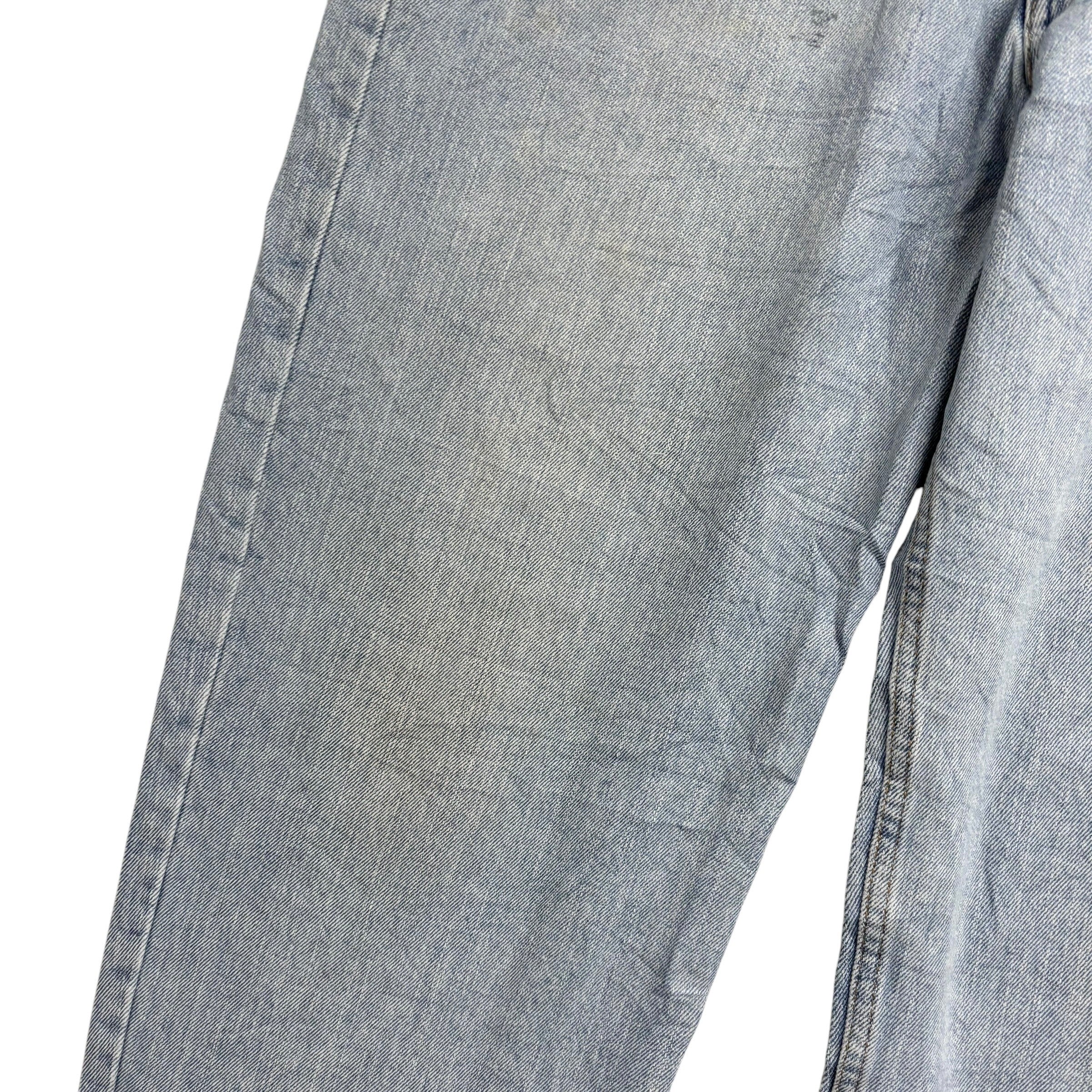 Levis 550 Jeans W40 L30 Mens Light Blue Baggy Relaxed Straight Vintage Denim