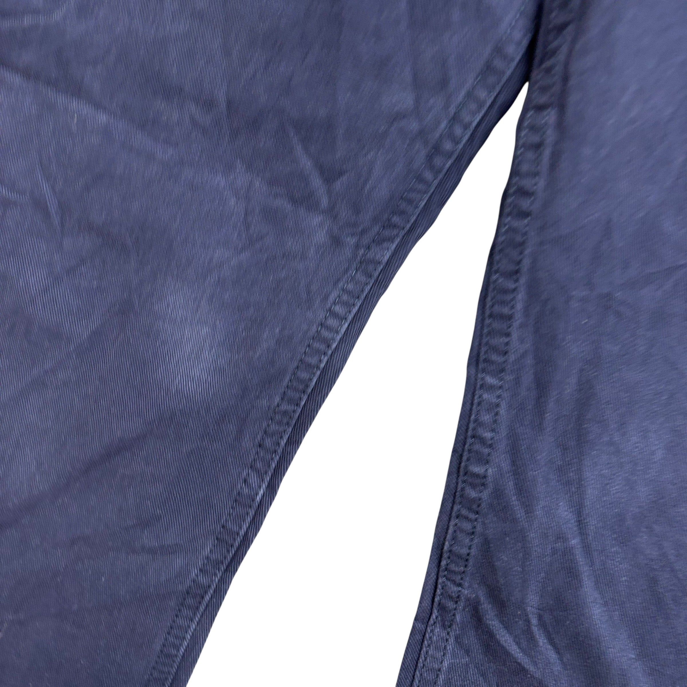 Levis 512 Trousers W34 L32 Mens navy Blue Slim Tapered Fit Stretch Pants