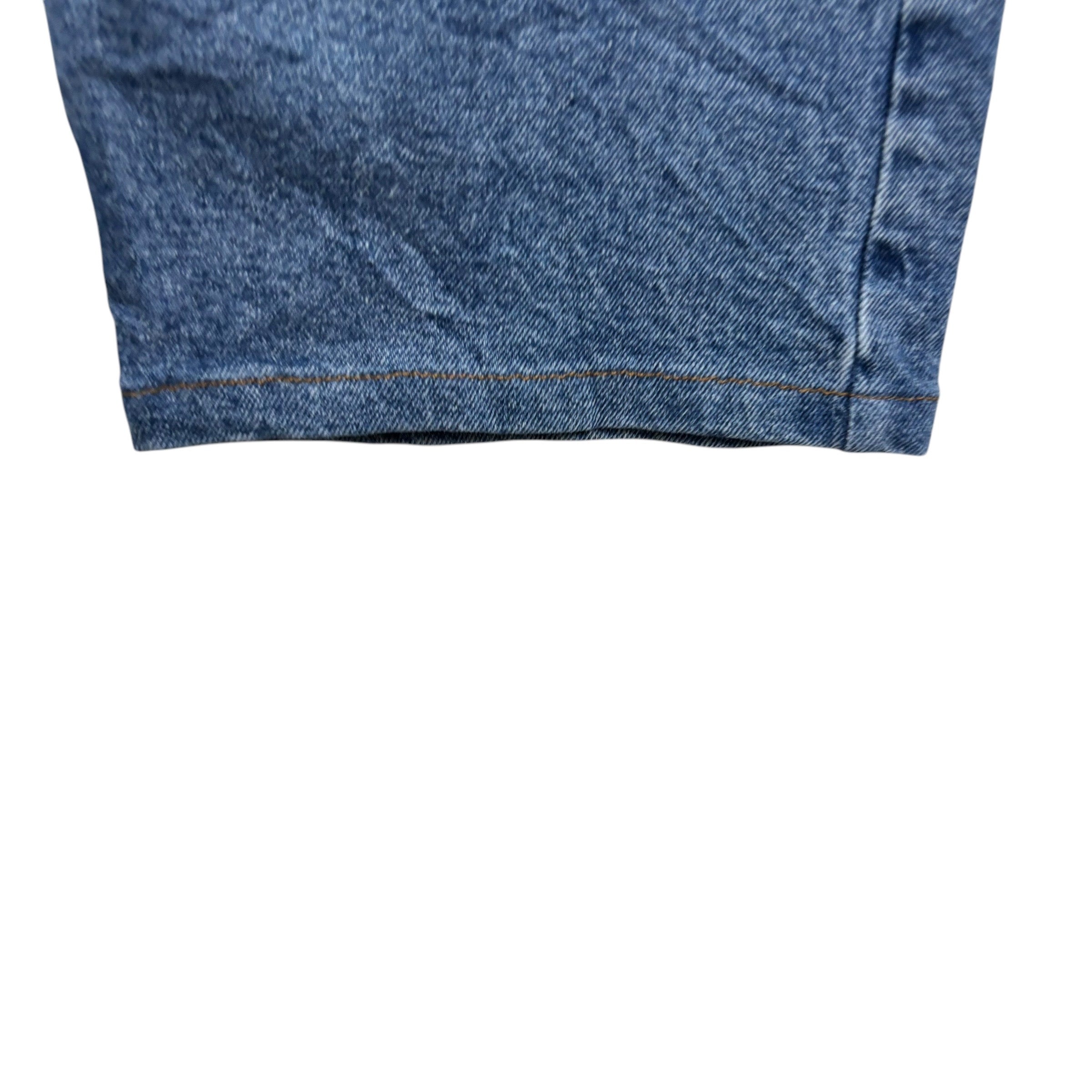 Wrangler Jeans W46 L28 Mens Light Blue Regular Straight Fit Stretch Denim (E)