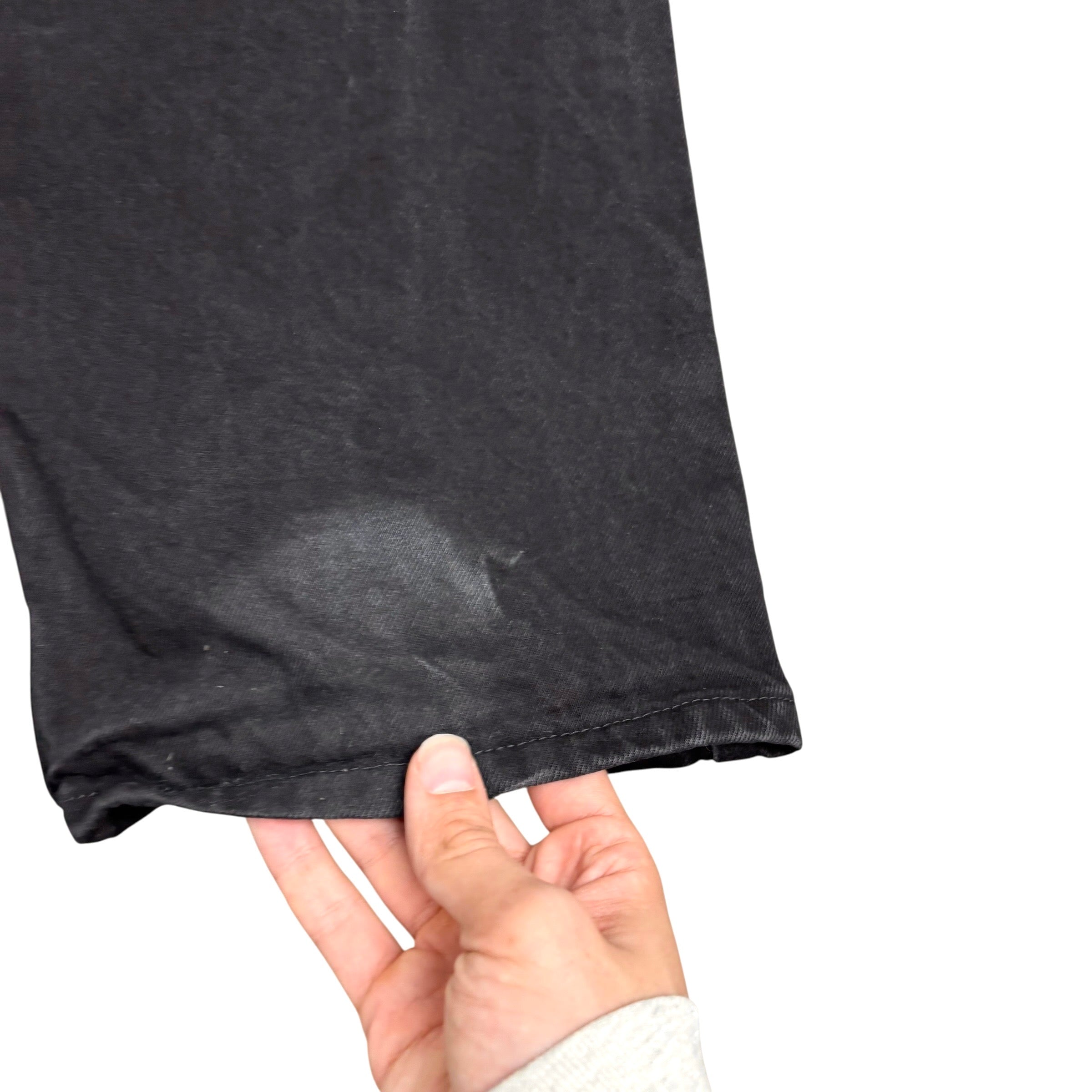 Wrangler Jeans W42 L32 Mens Black Relaxed Straight Fit Baggy Denim