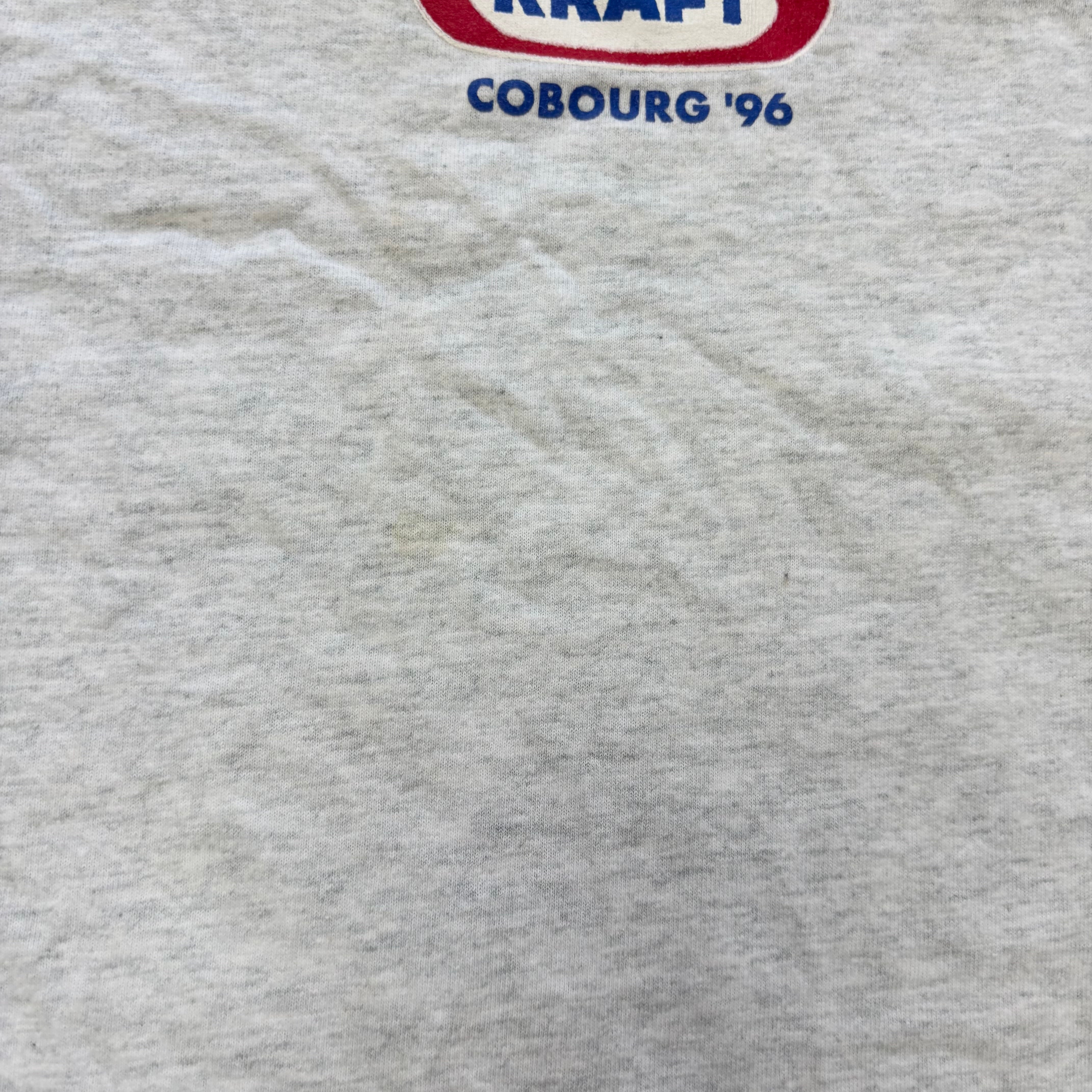 Vintage T Shirt Mens XL Grey Single Stitch Graphic Print 90s USA