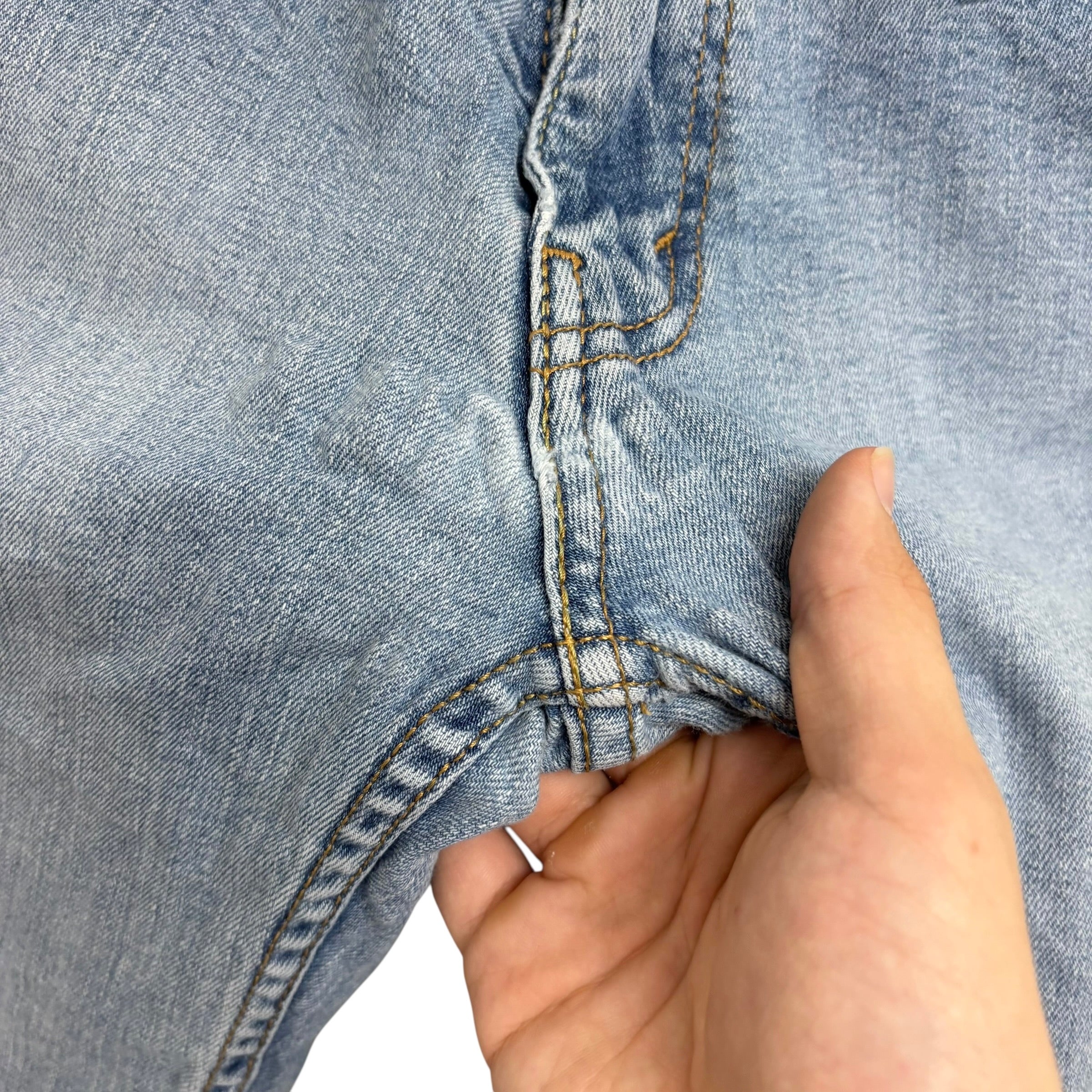 Levis 511 Jeans W27 L31 Mens Light Blue Slim Fit Stretch Denim