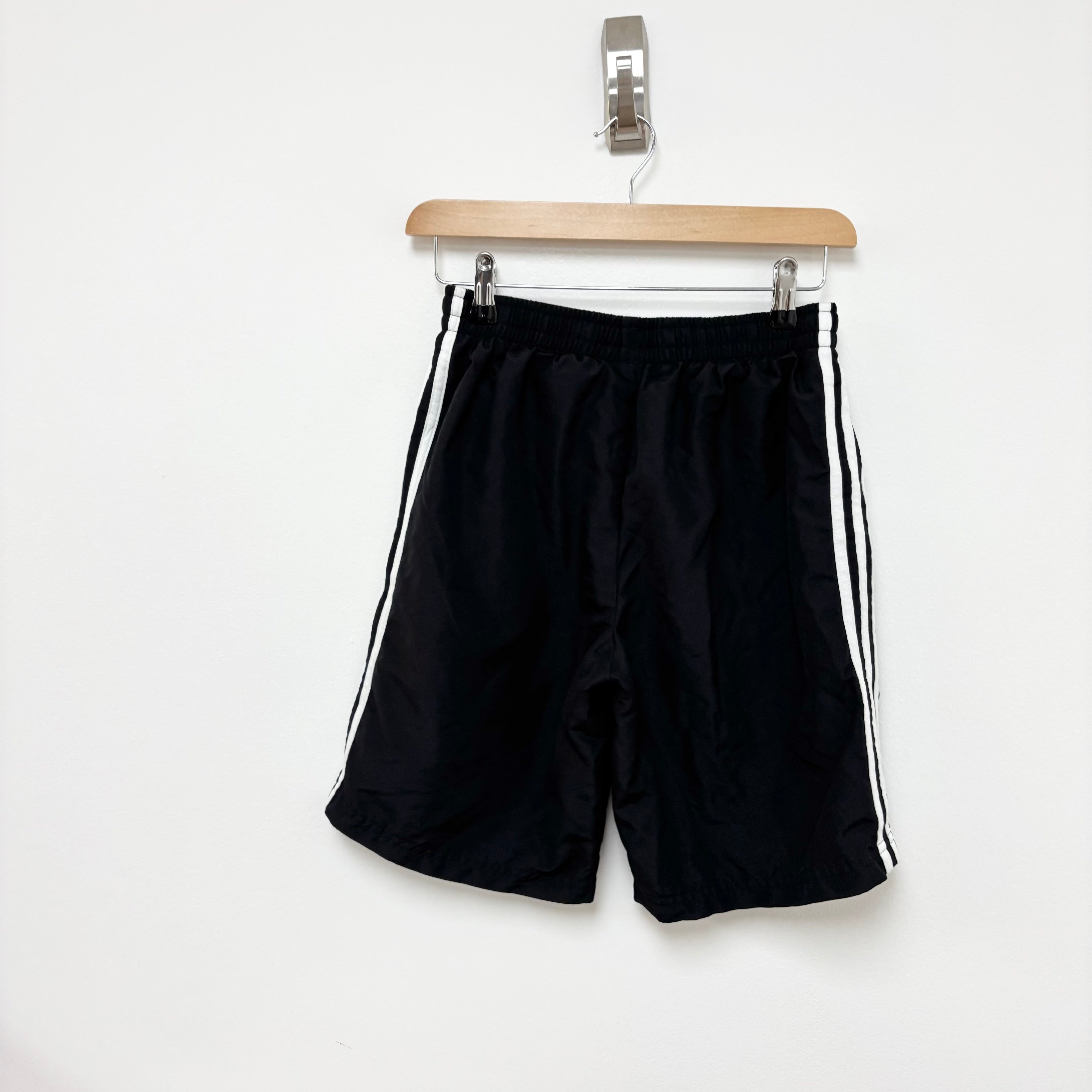 Adidas Shorts Mens Small Black Sports Running Gym Athletic Pockets (E)