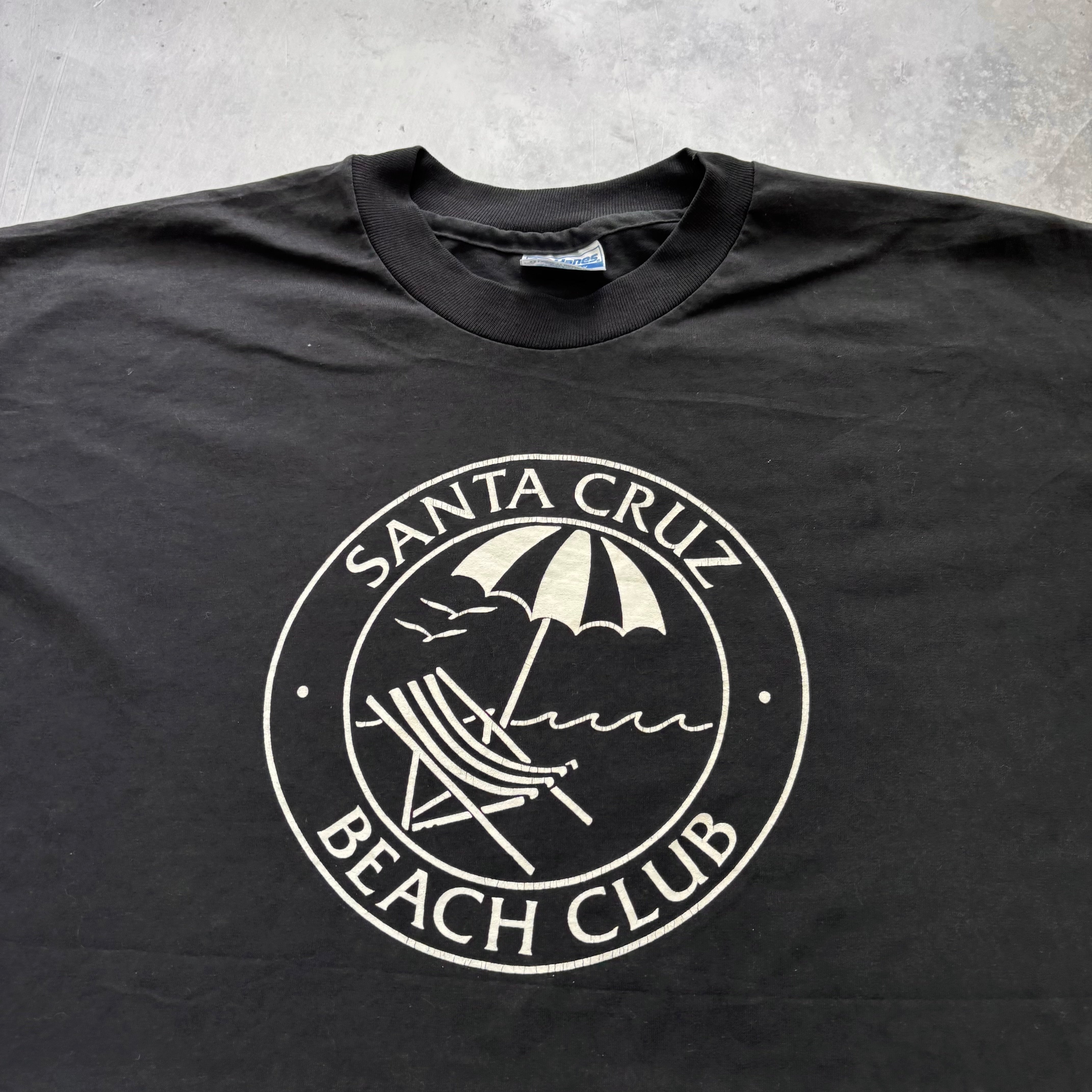 Vintage T Shirt Mens XXL Black Single Stitch Graphic Print 90s USA Tourist (E)