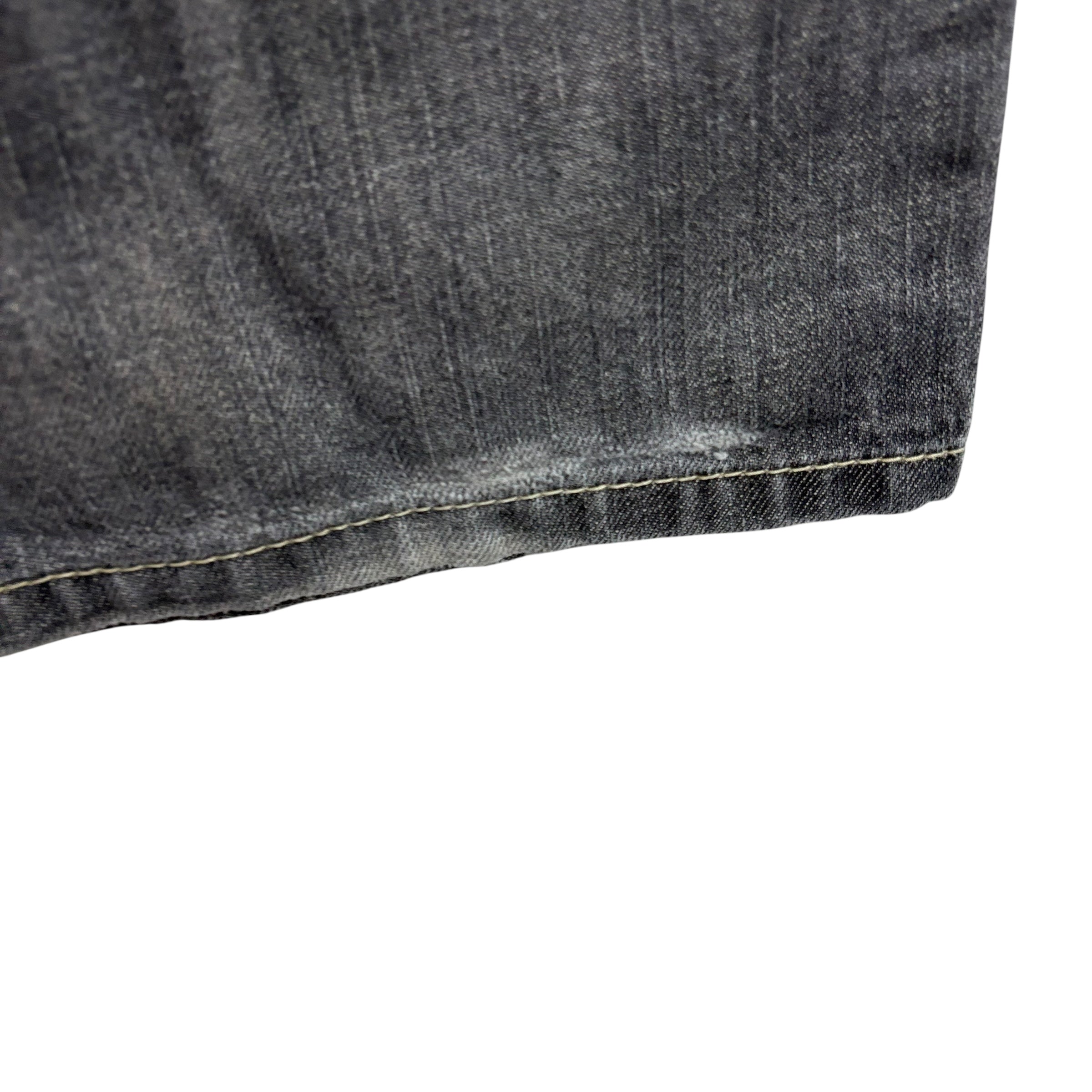 Levis 514 Jeans W38 L30 Mens Grey Regular Straight Fit Denim