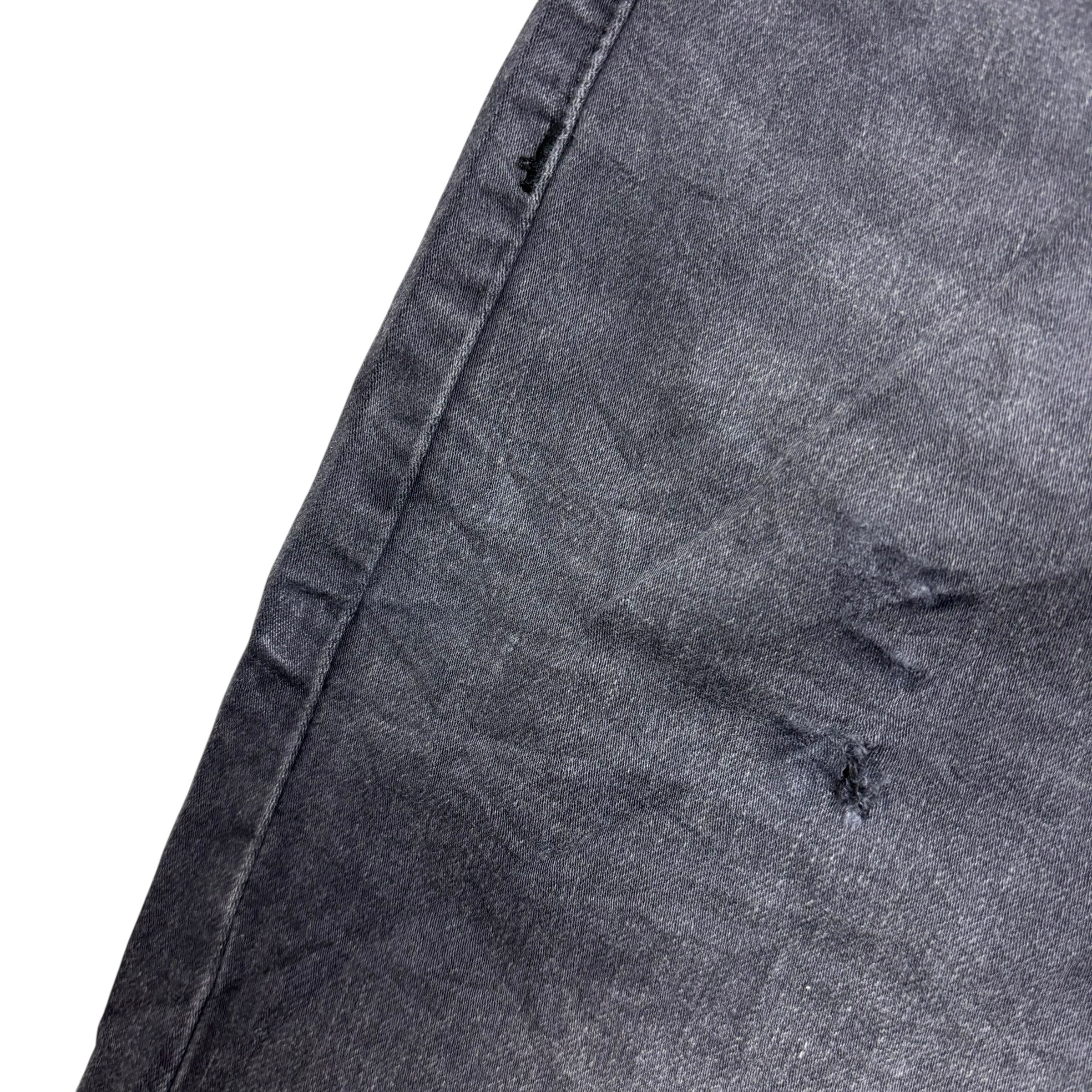 Levis Signature Jeans W33 L32 Mens Black Slim Straight Fit Stretch Denim (F)