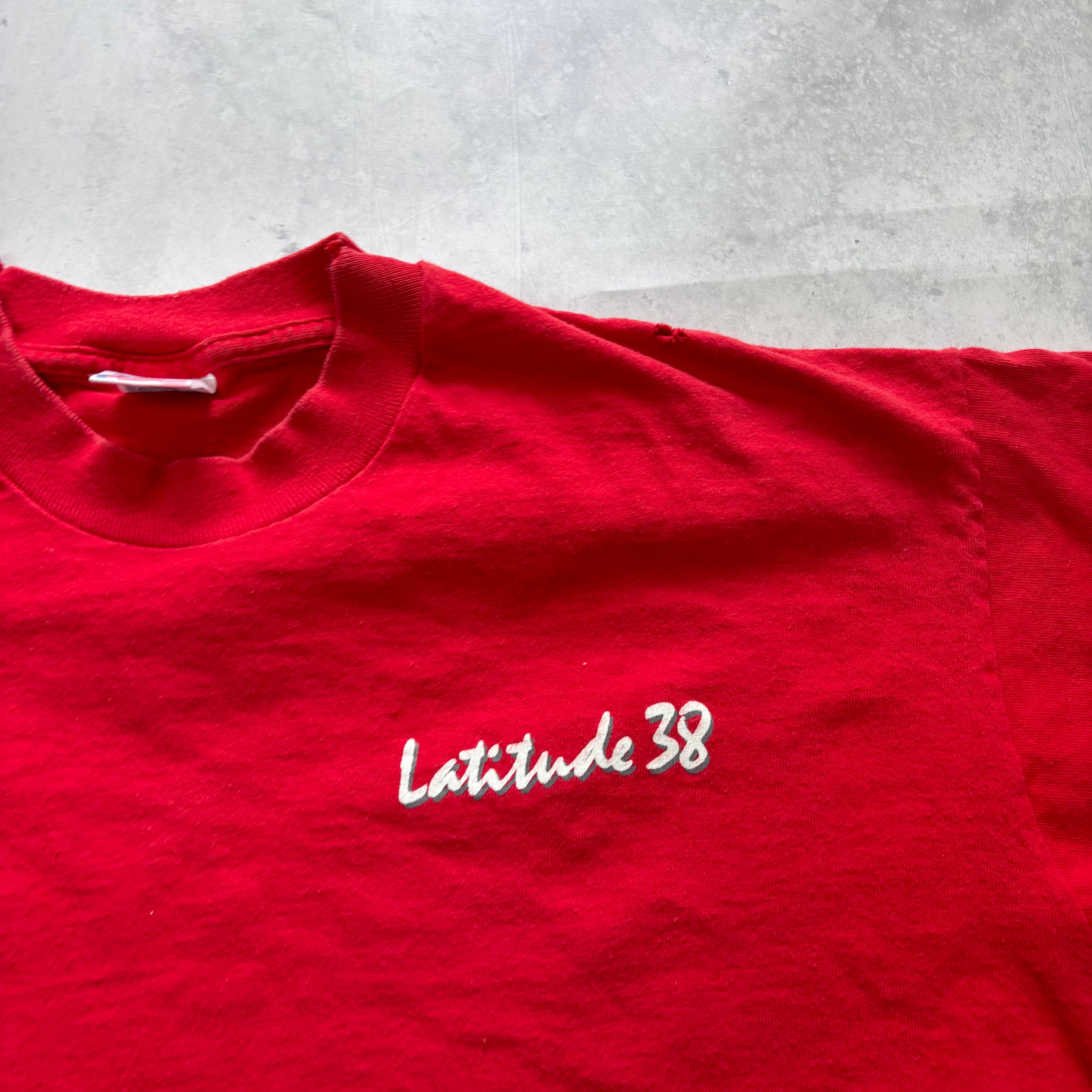 Vintage T Shirt Mens XL Red Single Stitch Graphic Print 90s USA