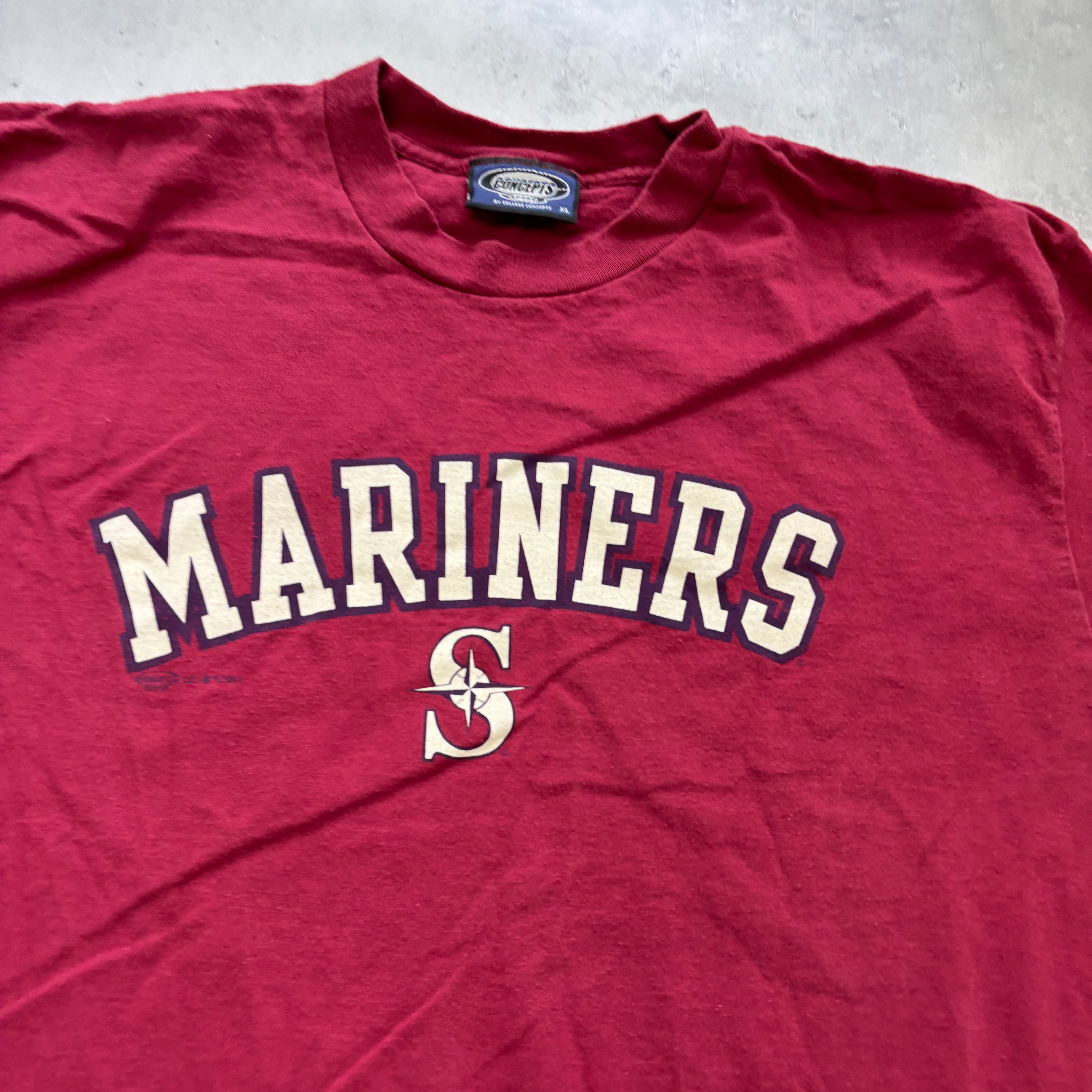 Vintage T Shirt Mens XL Burgundy Single Stitch Graphic Print 90s USA (F)