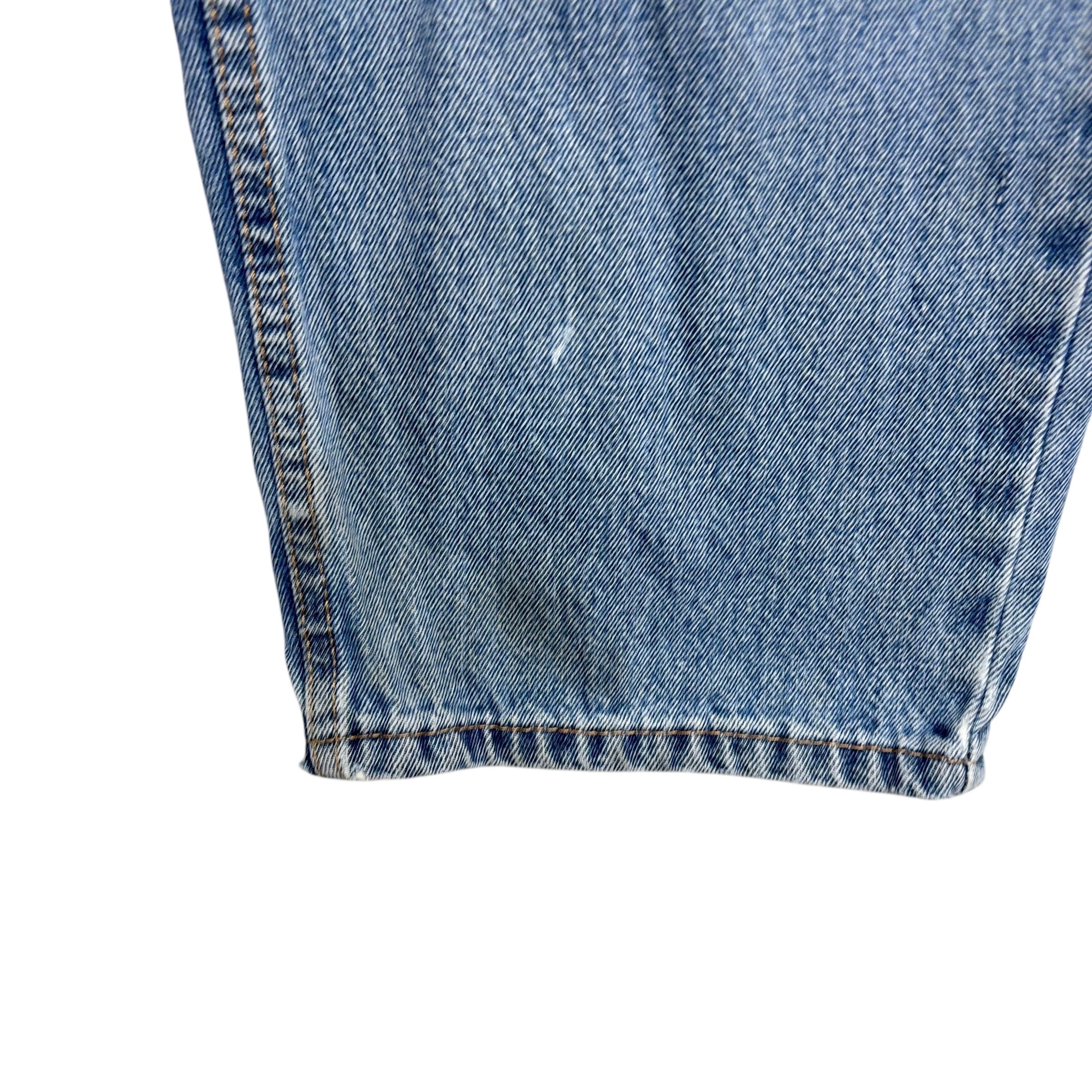 Levis 550 Jeans W35 L30 Mens Light Blue Baggy Relaxed Straight Fit Denim (F)