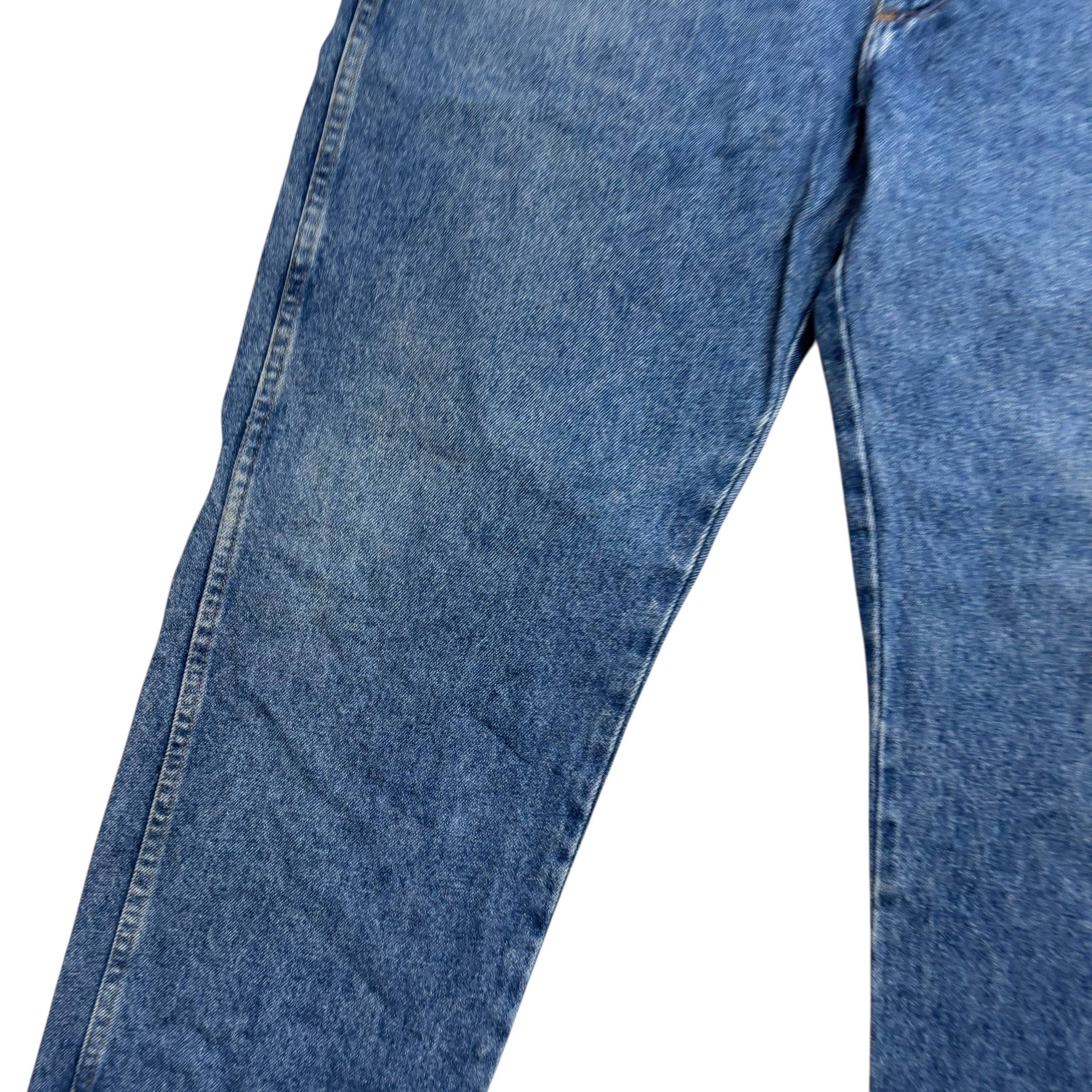 Wrangler Jeans W40 L30 Mens Mid Blue Regular Straight Fit Vintage Denim