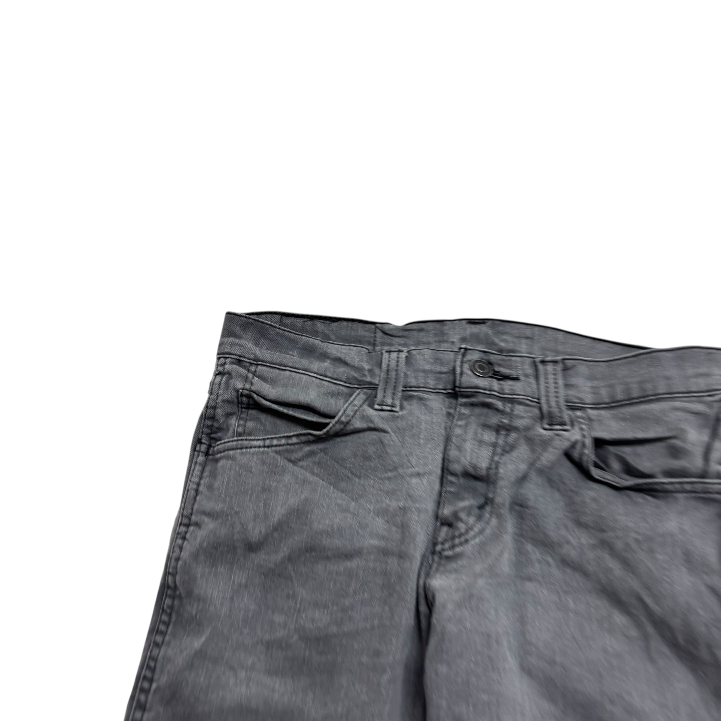Levis 511 Jeans W30 L31 Mens Grey Slim Fit Stretch Denim (F)