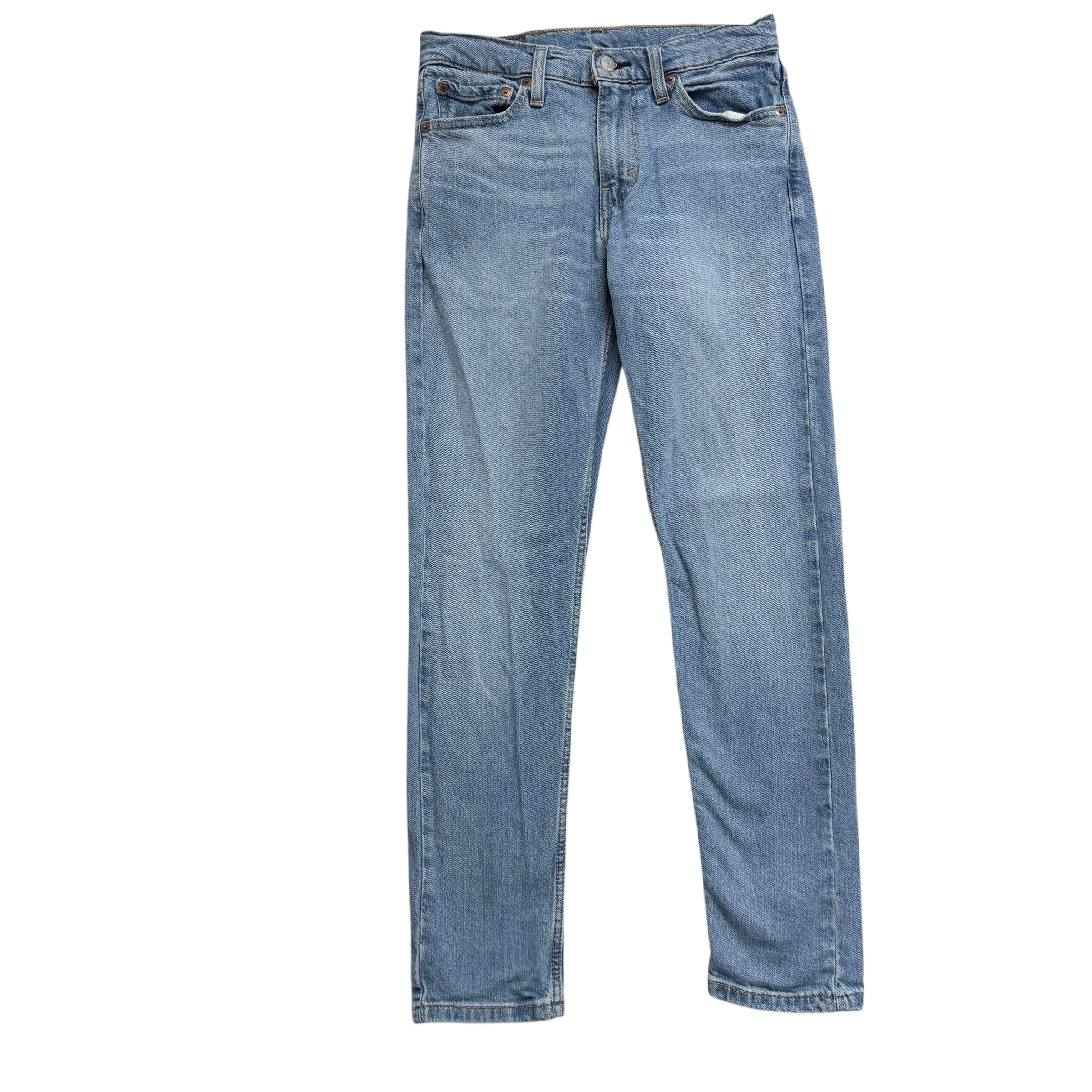 Levis 512 Jeans W29 L30 Mens Light Blue Slim Tapered Fit Stretch Denim (E)