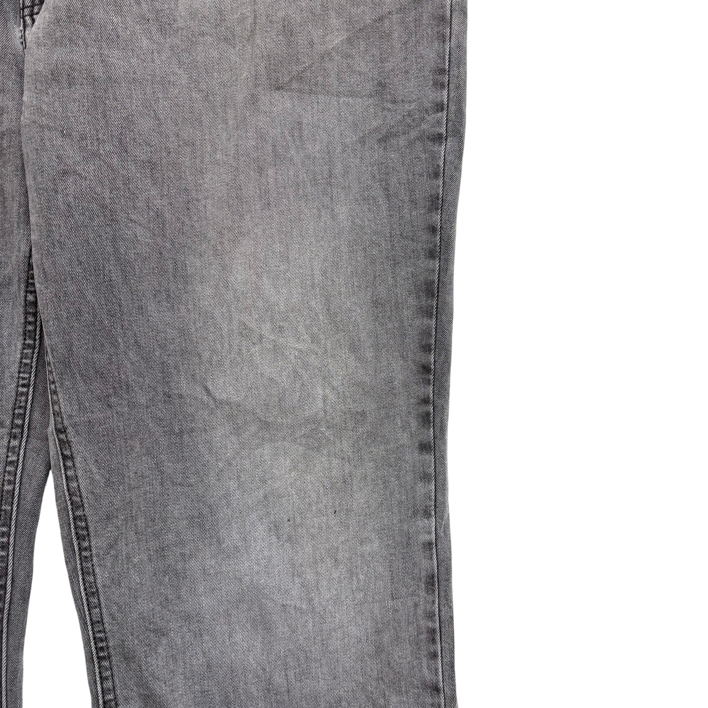 Levis 541 Jeans W44 L32 Mens Grey Athletic Tapered Fit Stretch Denim