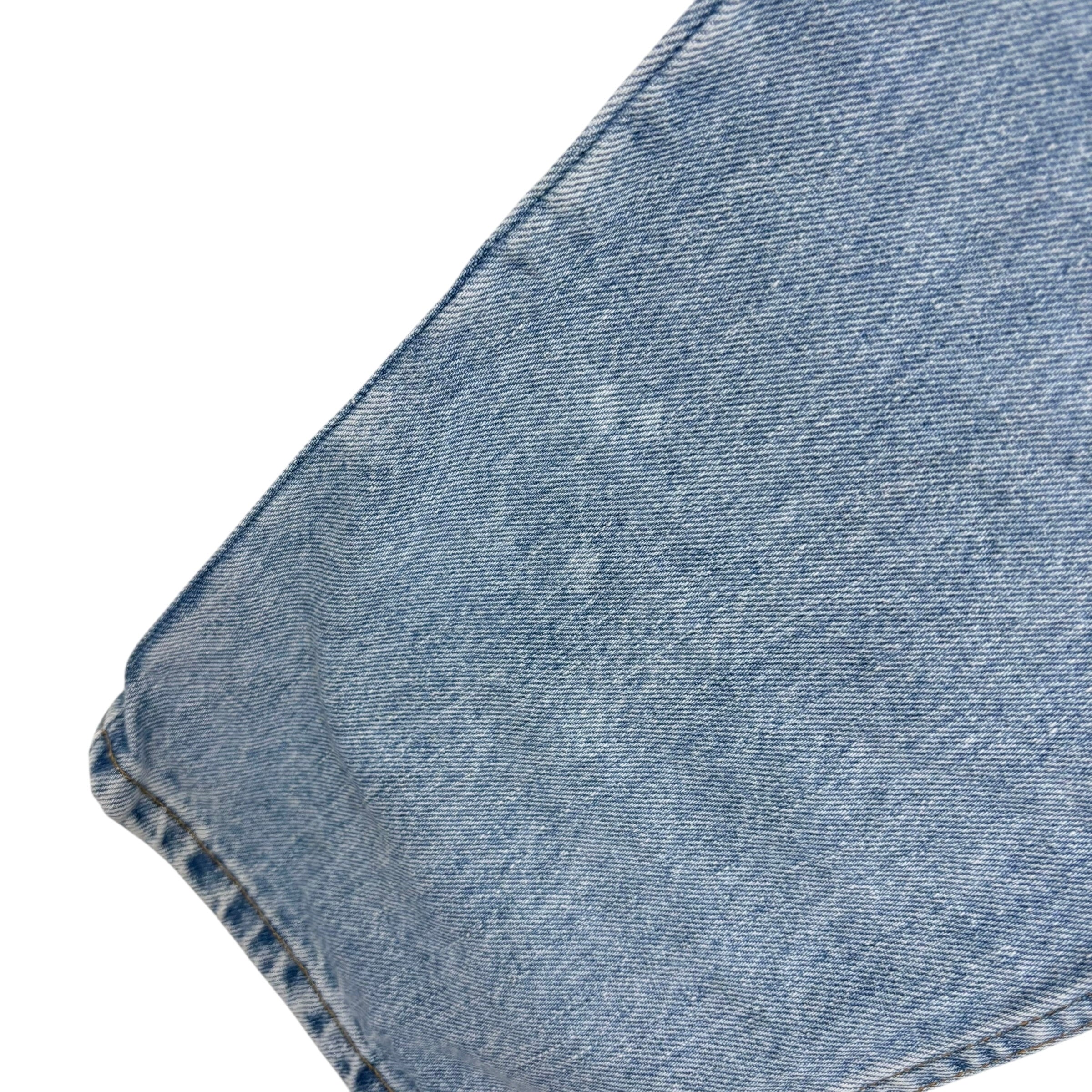 Levis 550 Jeans W33 L34 Mens Light Blue Relaxed Straight Vintage Denim