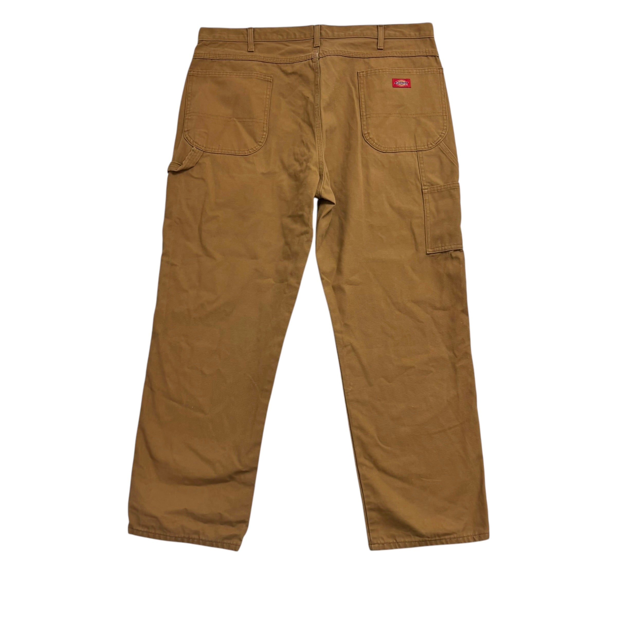 Dickies Carpenter Pants W40 L30 Mens Brown Tan Relaxed Straight Fit Jeans