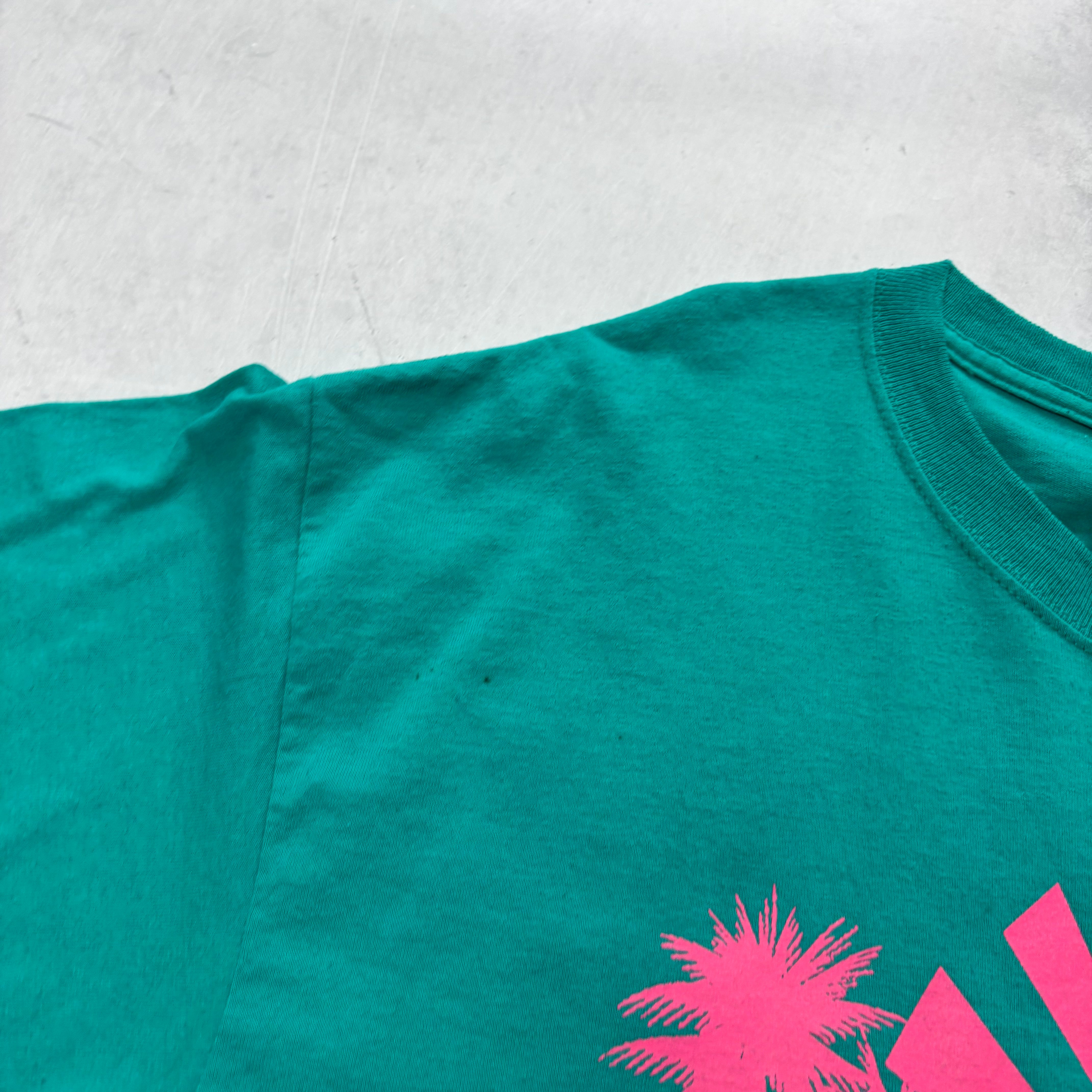 Vintage T Shirt Mens XL Green Graphic Print 00s USA