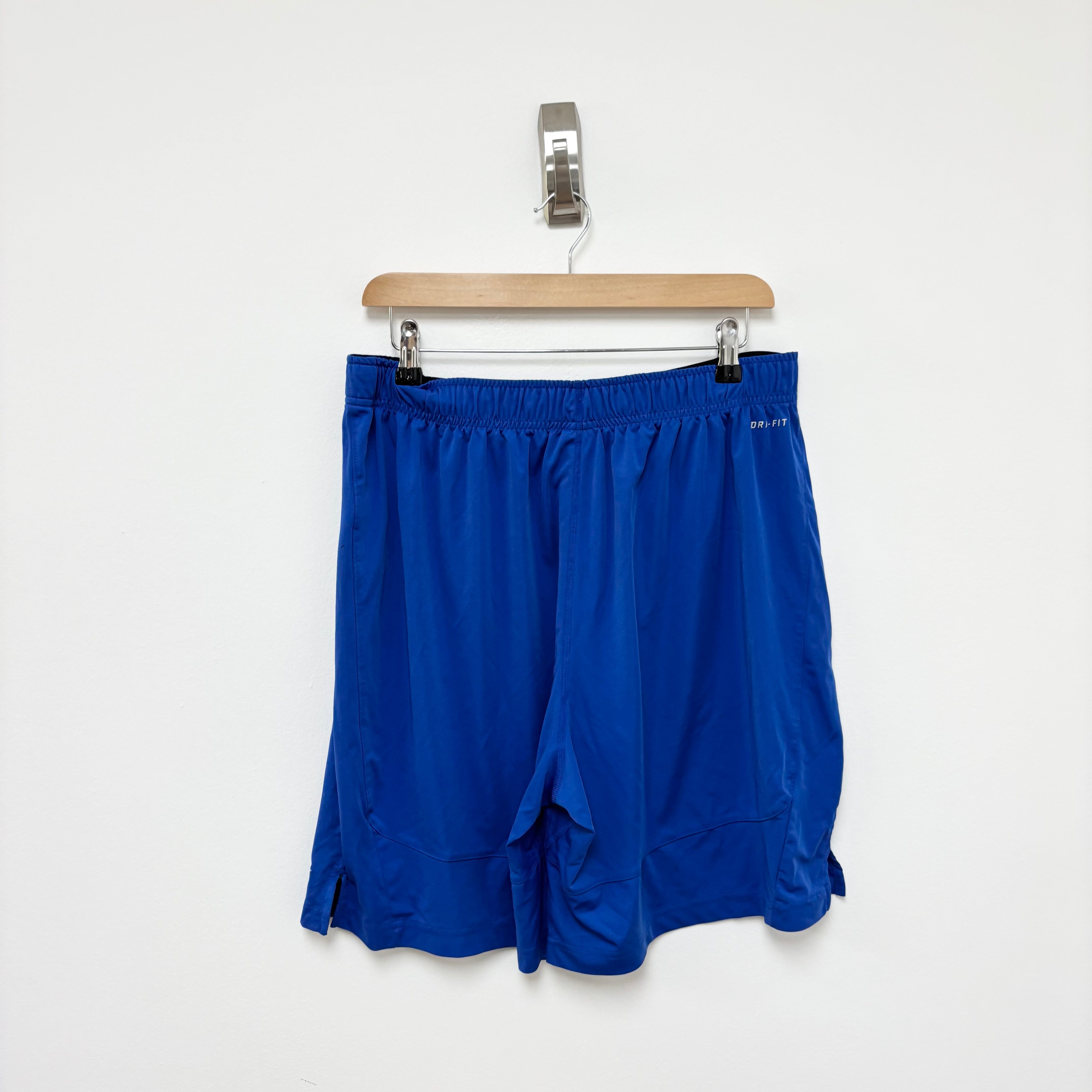 Nike Shorts Mens Small Blue Running Sports Gym Athletic Pockets (E)