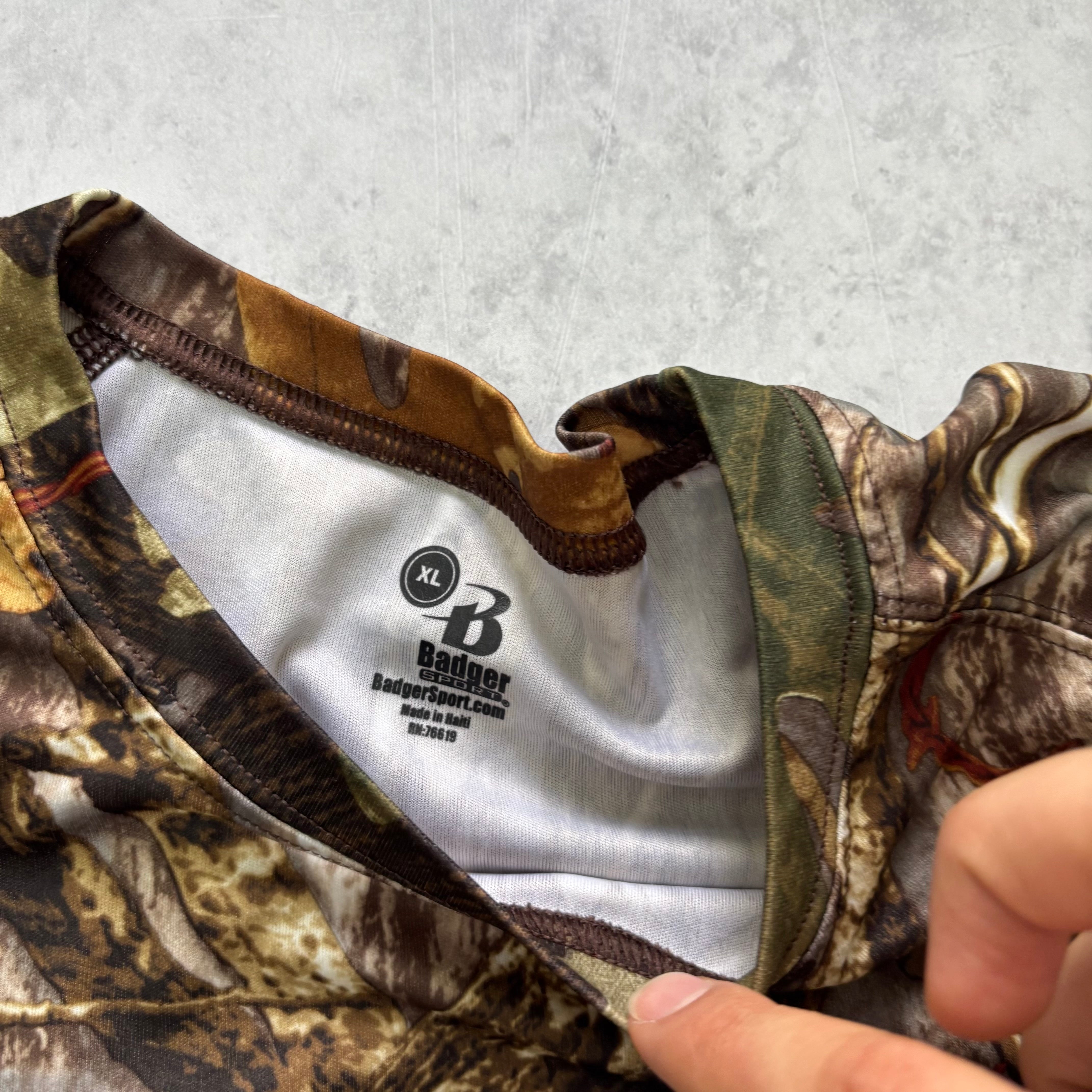 RealTree T Shirt Mens XL Camo Y2K Hunting Long Sleeve (E)