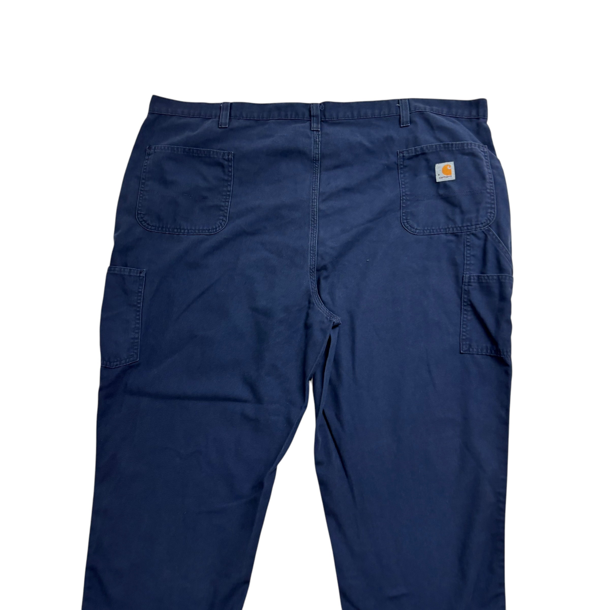 Carhartt Carpenter Pants W50 L30 Mens Navy Blue Relaxed Baggy Fit Trousers