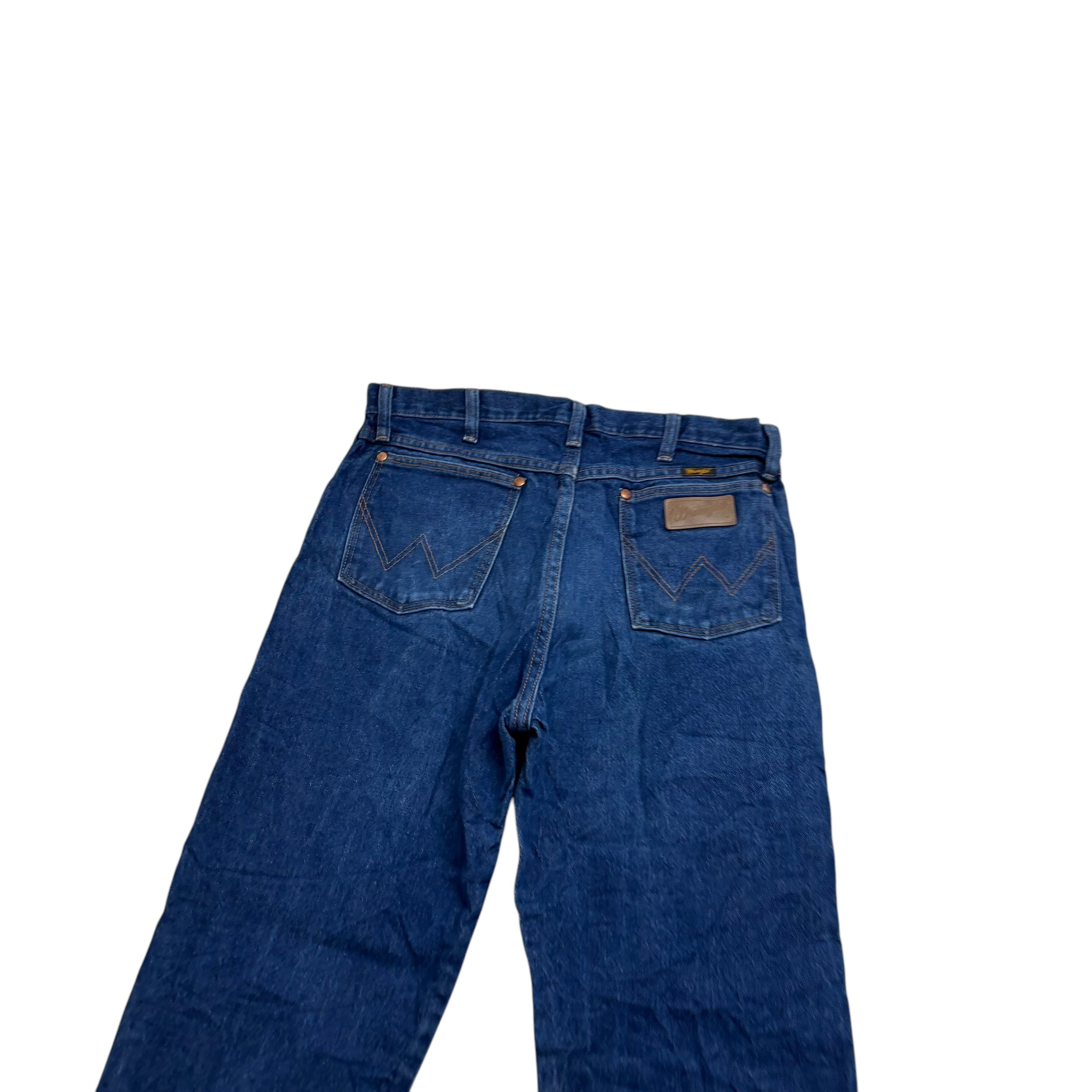 Wrangler Jeans Cowboy Cut W32 L36 Mens Mid Blue 13MWZ Original Fit Denim (E)