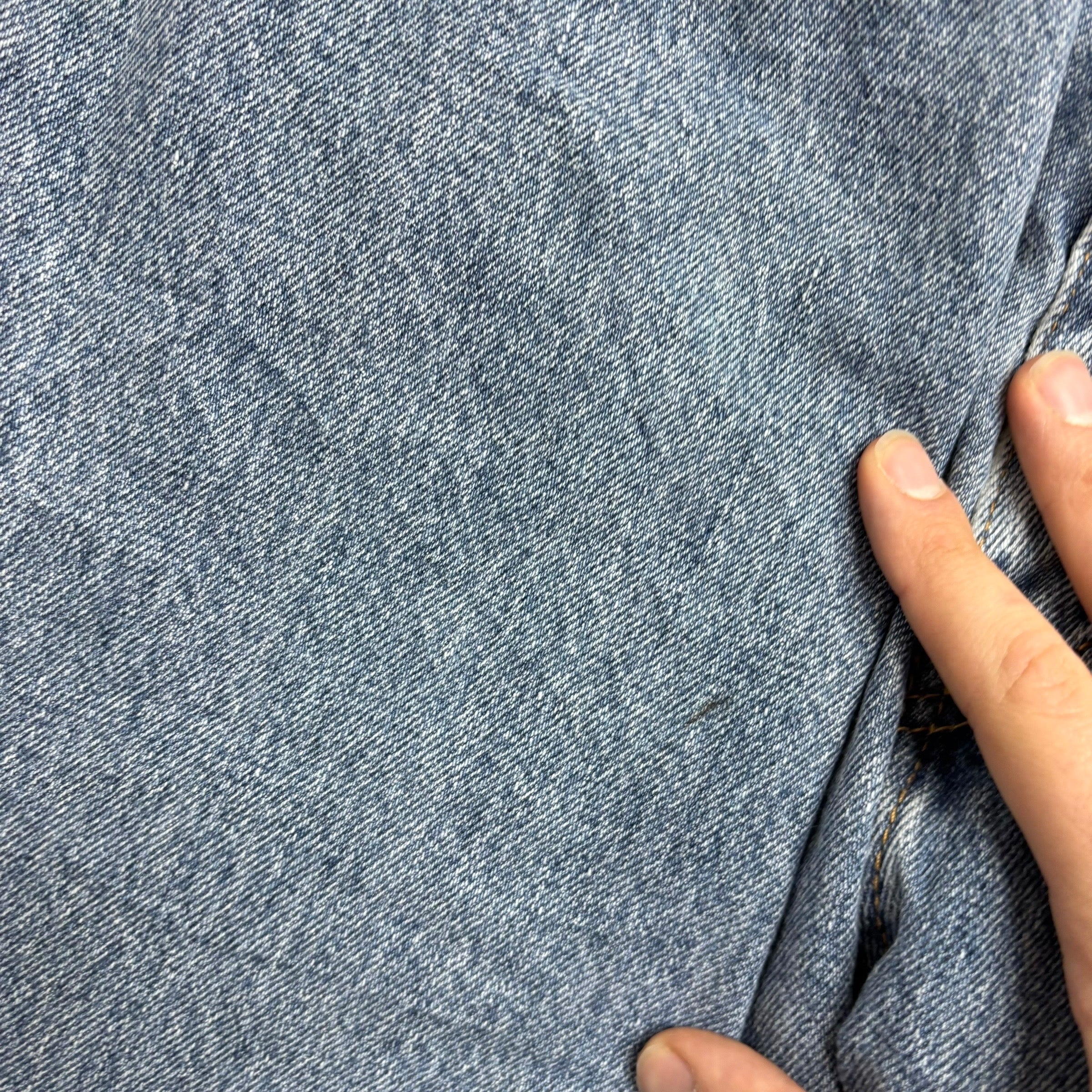 Levis 505 Jeans W33 L30 Mens Light Blue Regular Straight Fit Denim