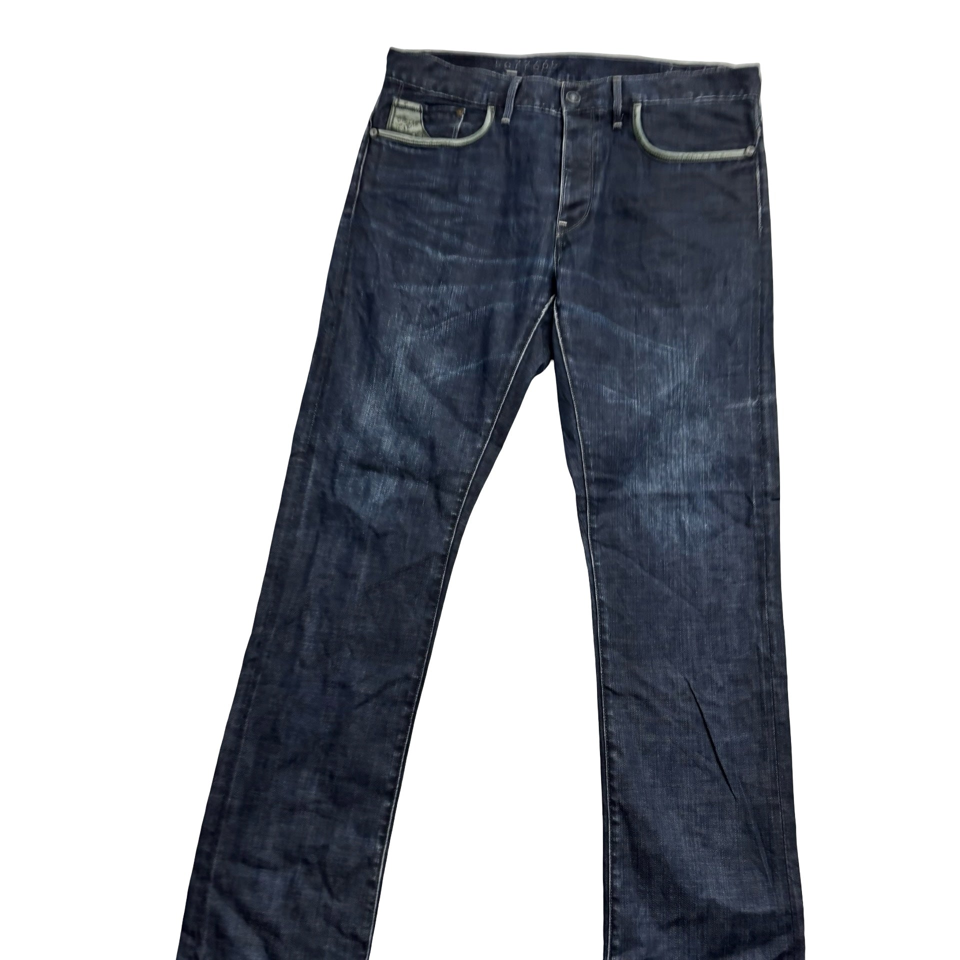 G Star Raw Stable Slim Jeans W36 L34 Mens Dark Blue Denim