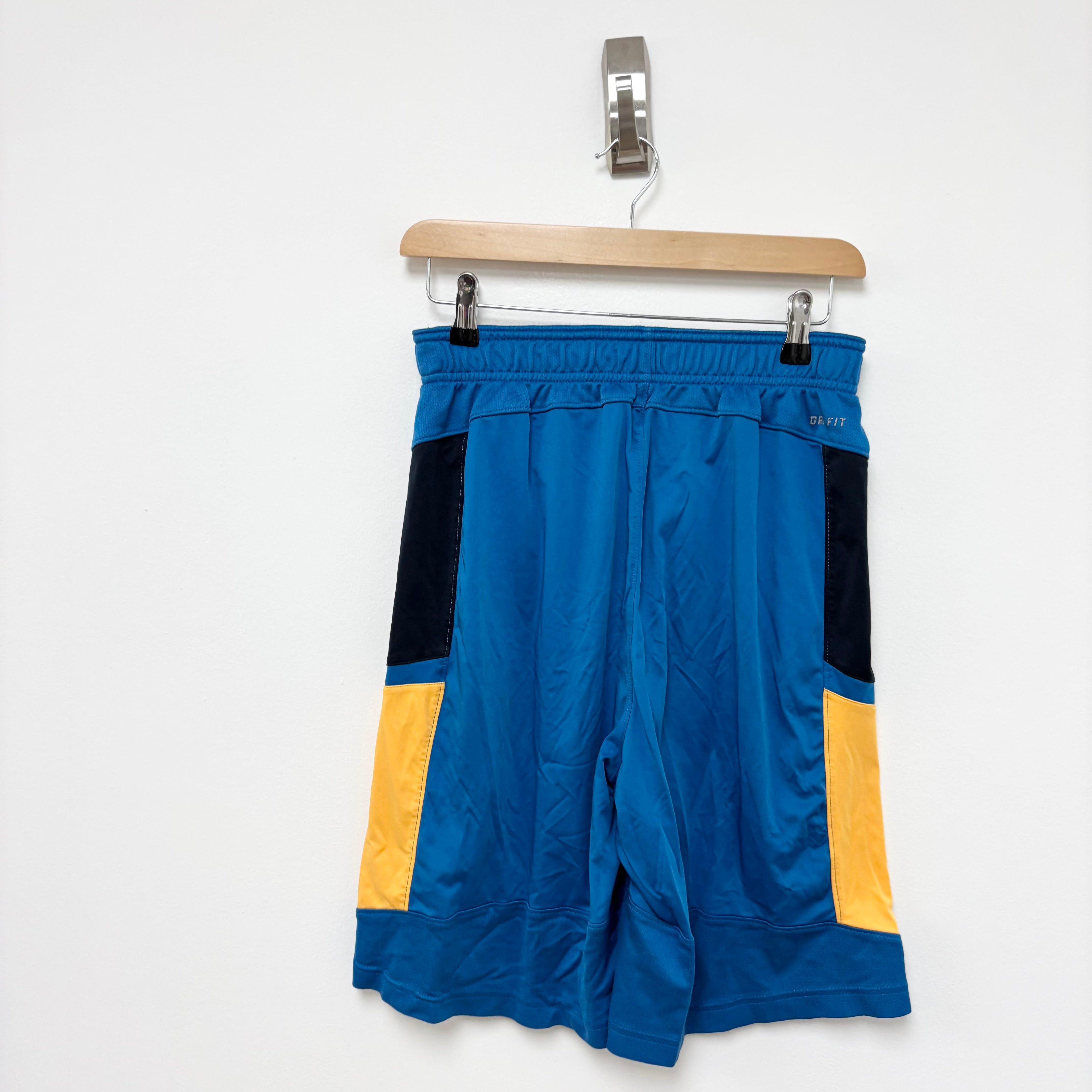 Nike Shorts Mens Small Blue Dri Fit Running Sports Gym Athletic Pockets