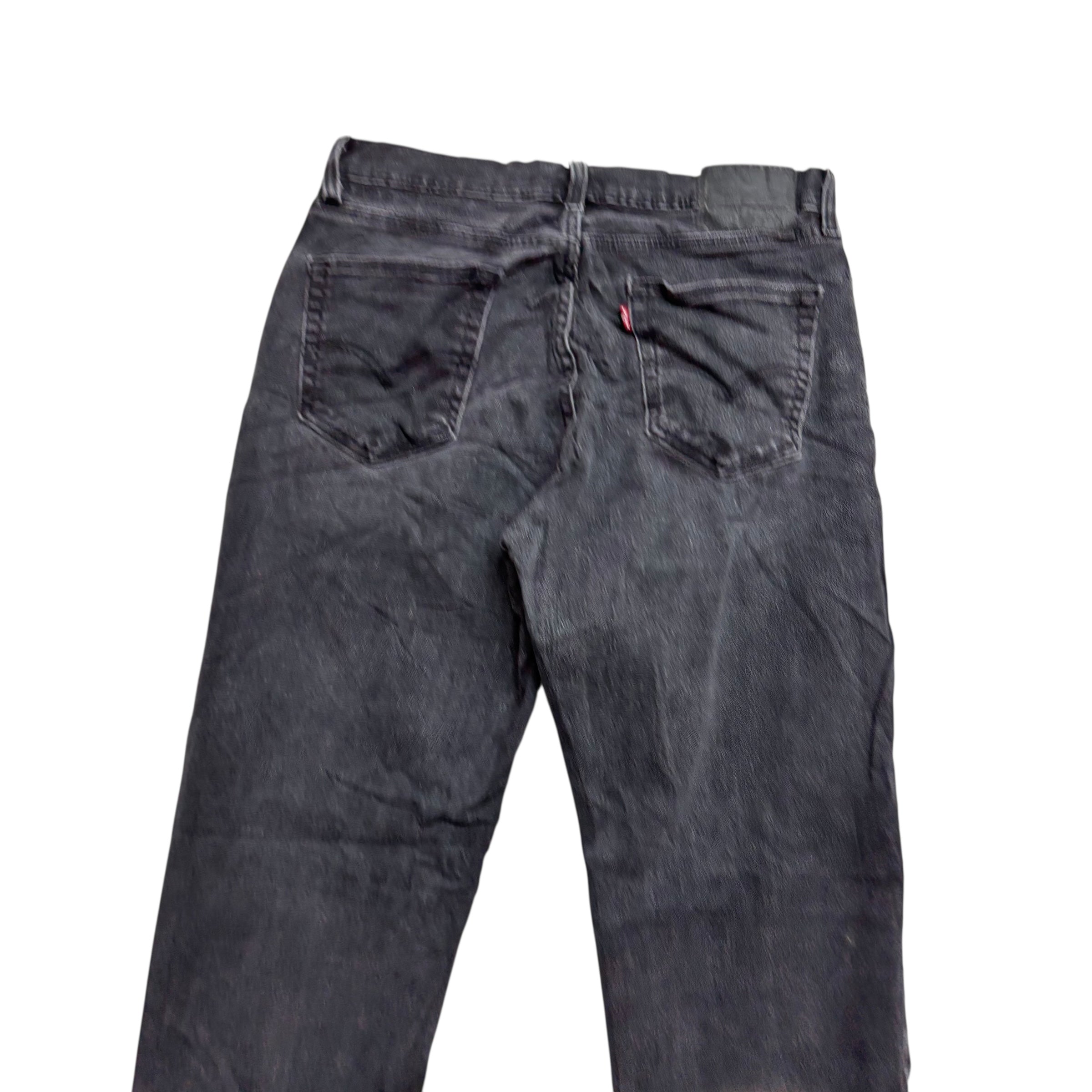 Levis 531 Jeans W32 L32 Mens Black Athletic Slim Fit Stretch Denim