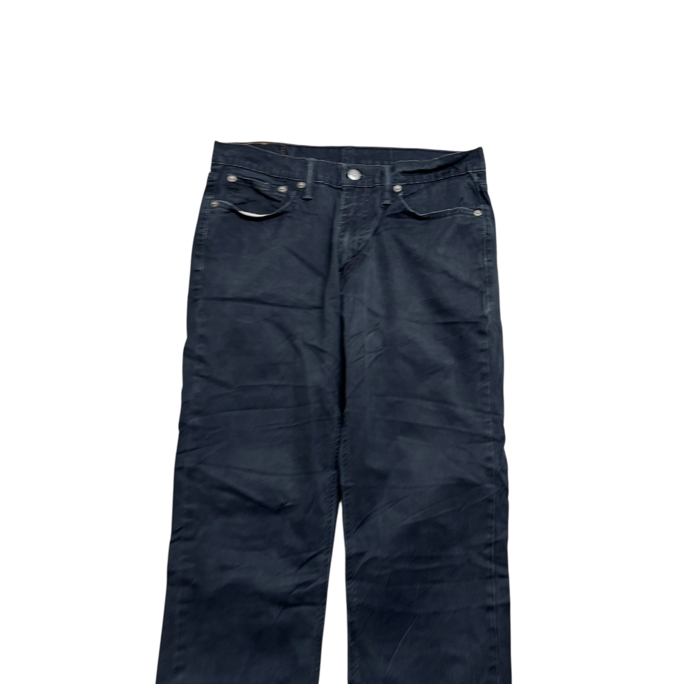 Levis 541 Trousers W32 L32 Mens Navy Blue Athletic Tapered Fit Stretch (E)