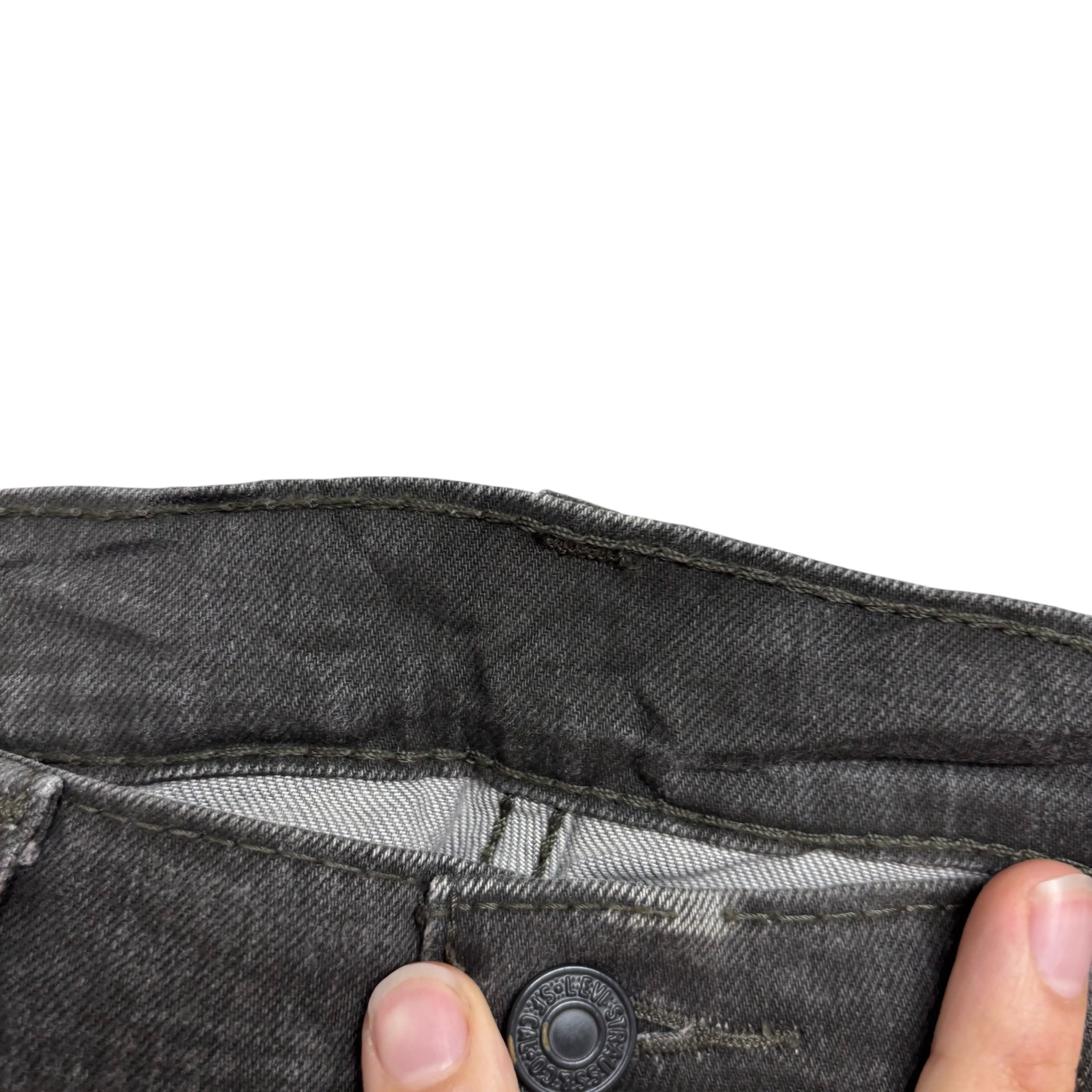 Levis 541 Jeans W32 L31 Mens Brown Athletic Tapered Fit Stretch Denim