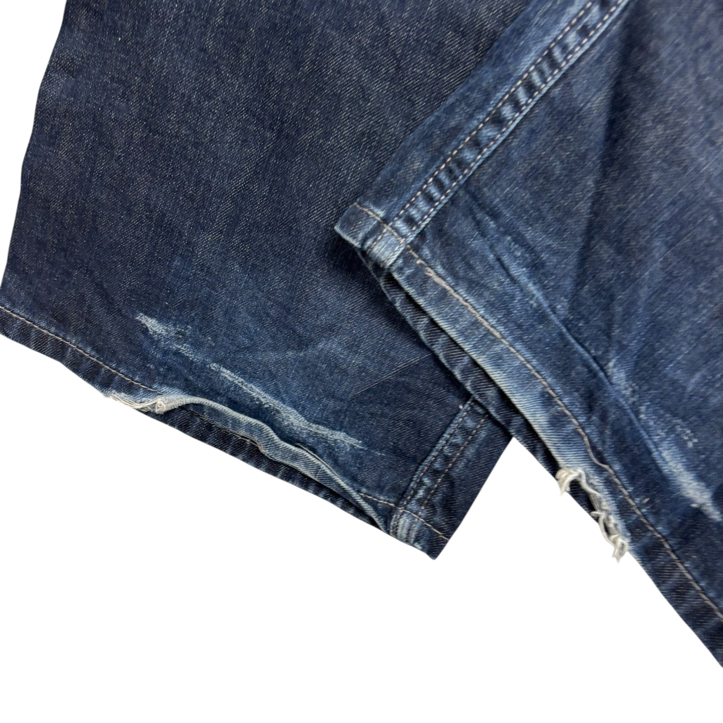 Levis 569 Jeans W36 L30 Mens Dark Blue Baggy Relaxed Straight Vintage Denim