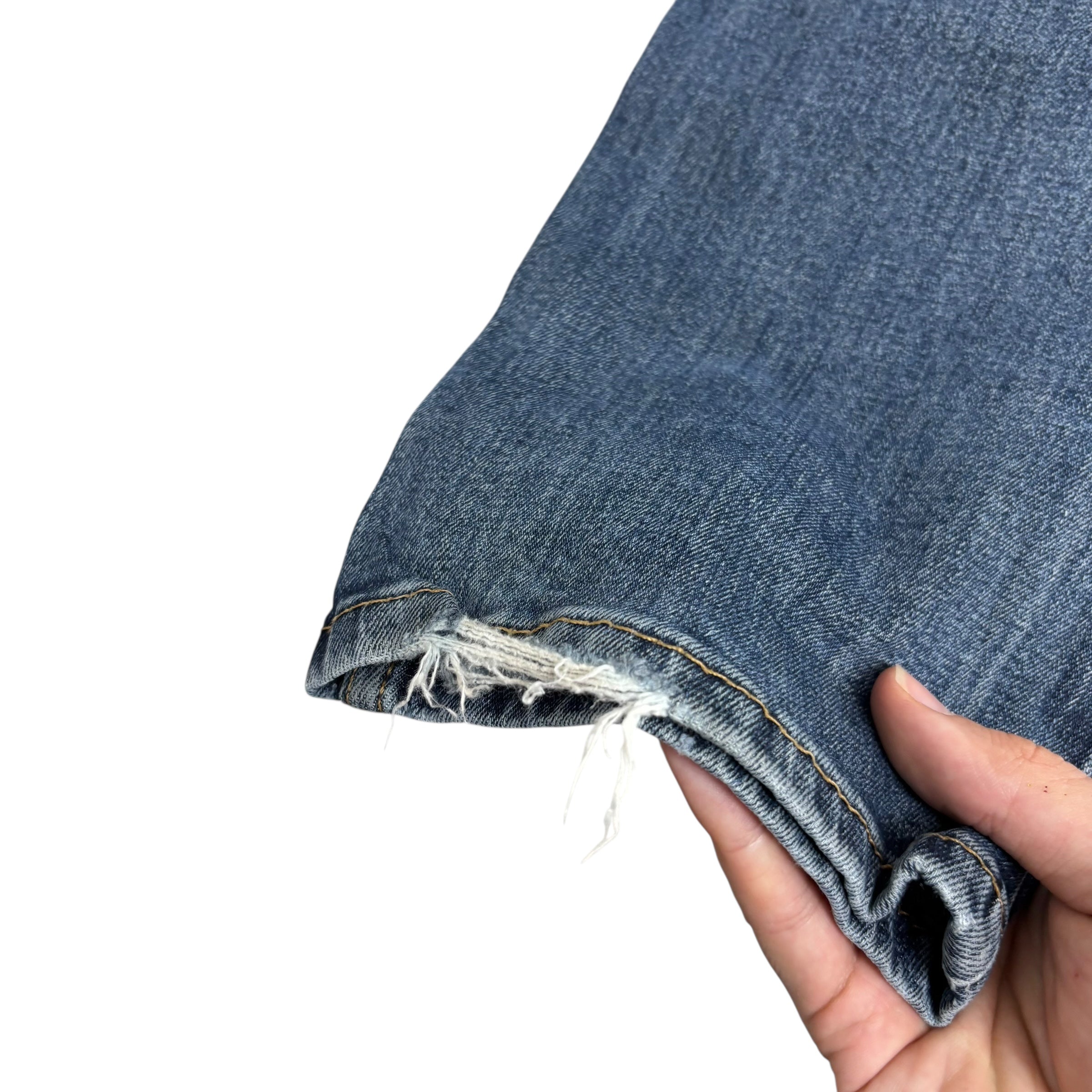 Levis 511 Jeans W34 L30 Mens Mid Blue Slim Fit Stretch Denim