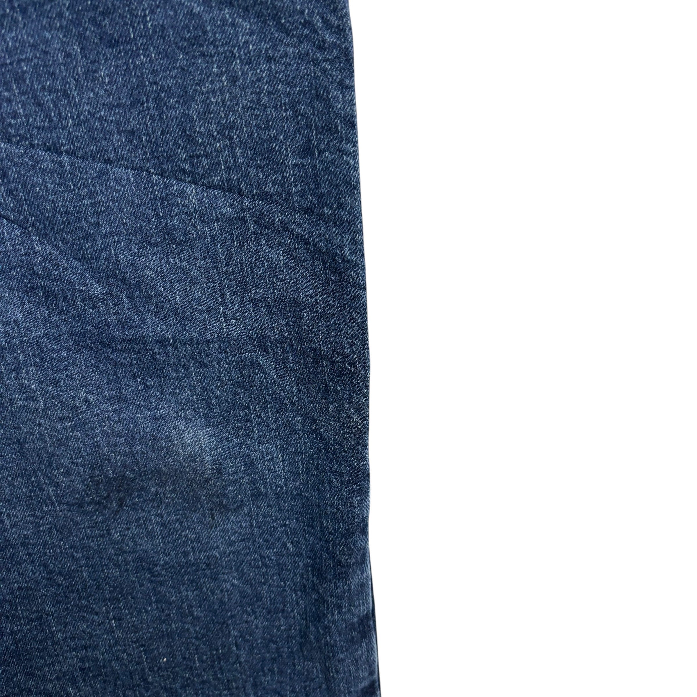 Levis Signature Jeans W34 L30 Mens Mid Blue Athletic Tapered Fit Stretch Denim