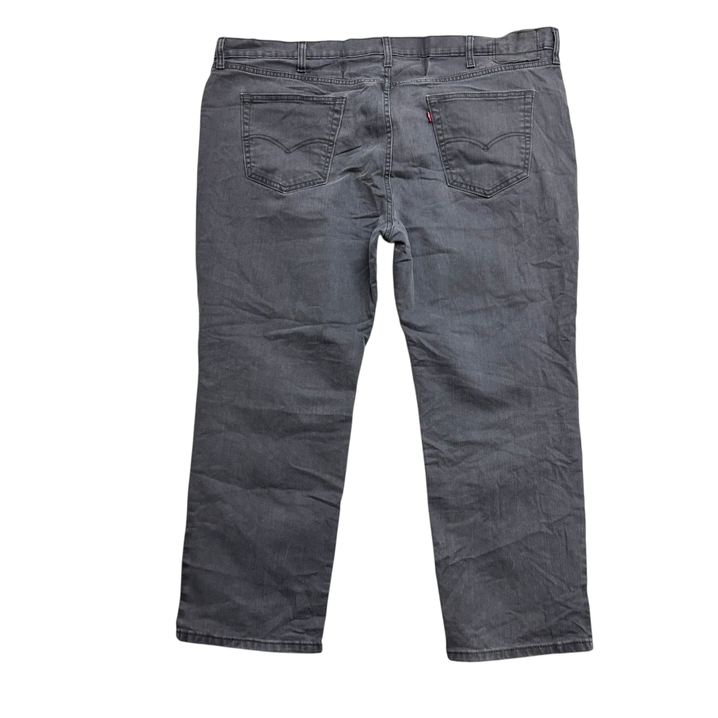 Levis 541 Jeans W48 L29 Mens Grey Athletic Tapered Fit Stretch Denim
