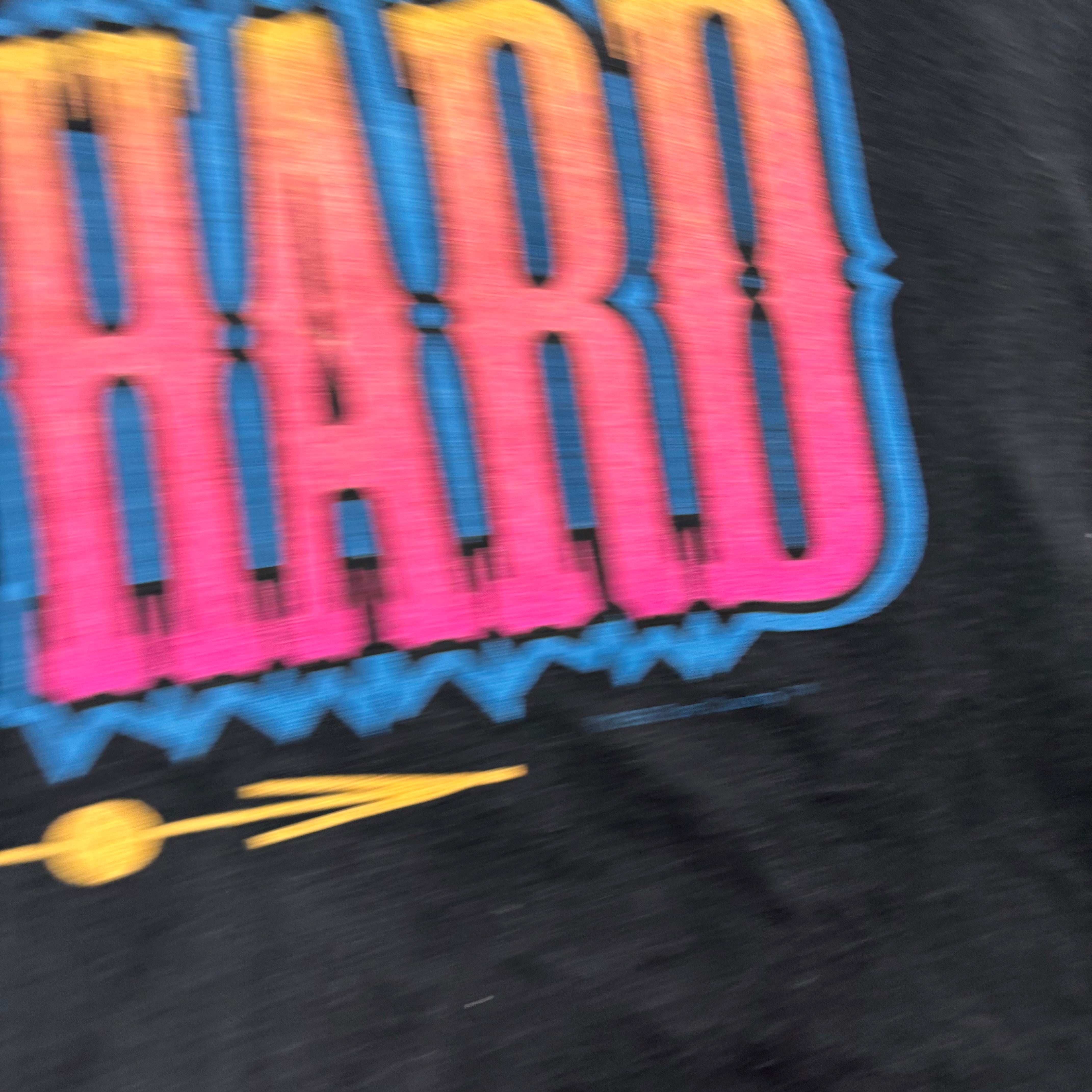 Vintage T Shirt Mens Small Black Single Stitch Graphic Print 90s USA (E)