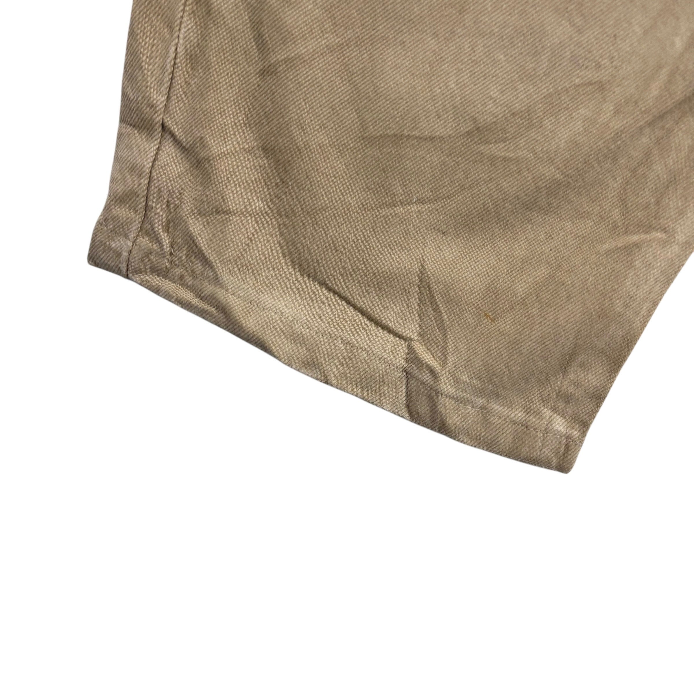Levis 505 Jeans W33 L33 Mens Gold Tan Regular Straight Fit Vintage Denim