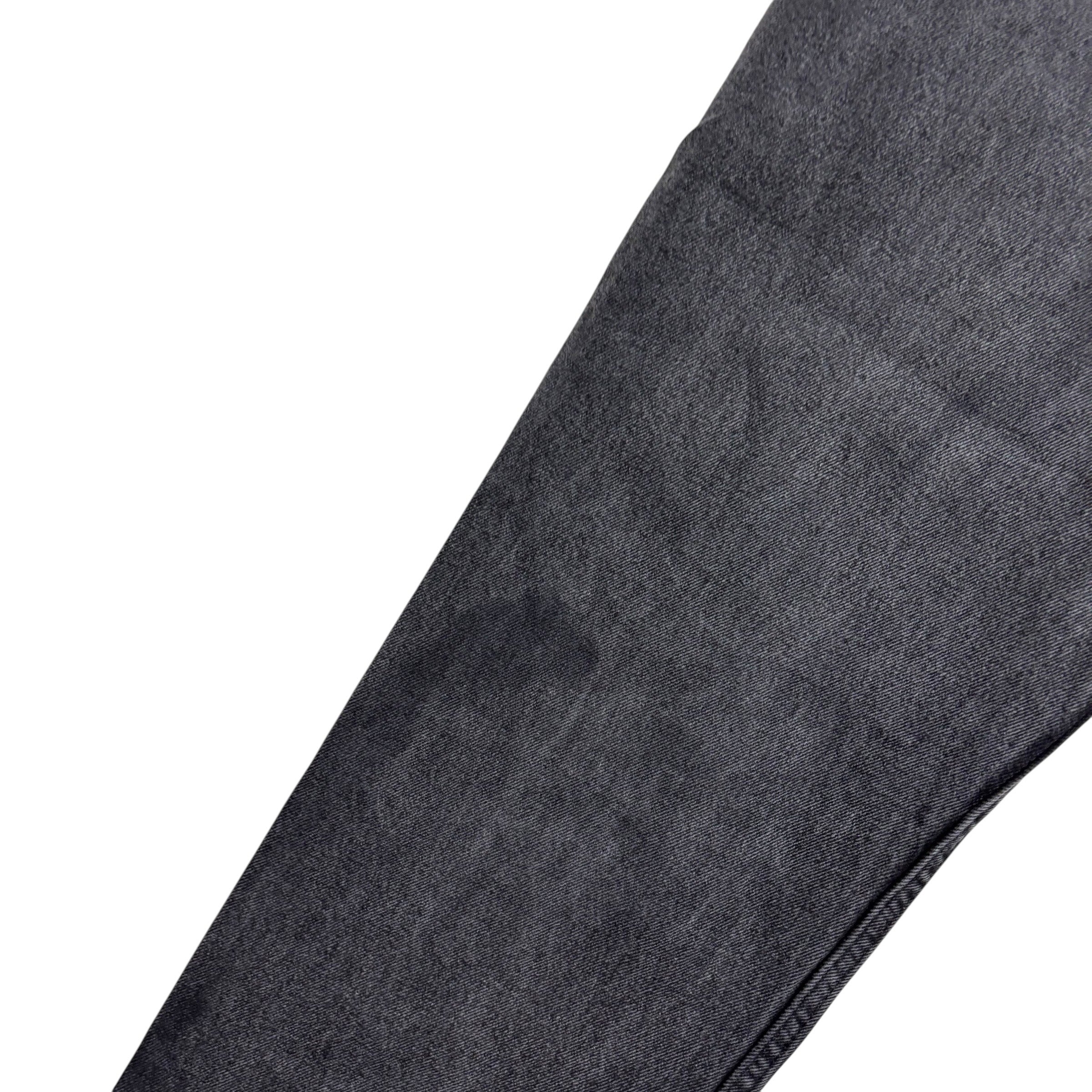 Wrangler Jeans W40 L30 Mens Black Relaxed Straight Fit Denim (F)