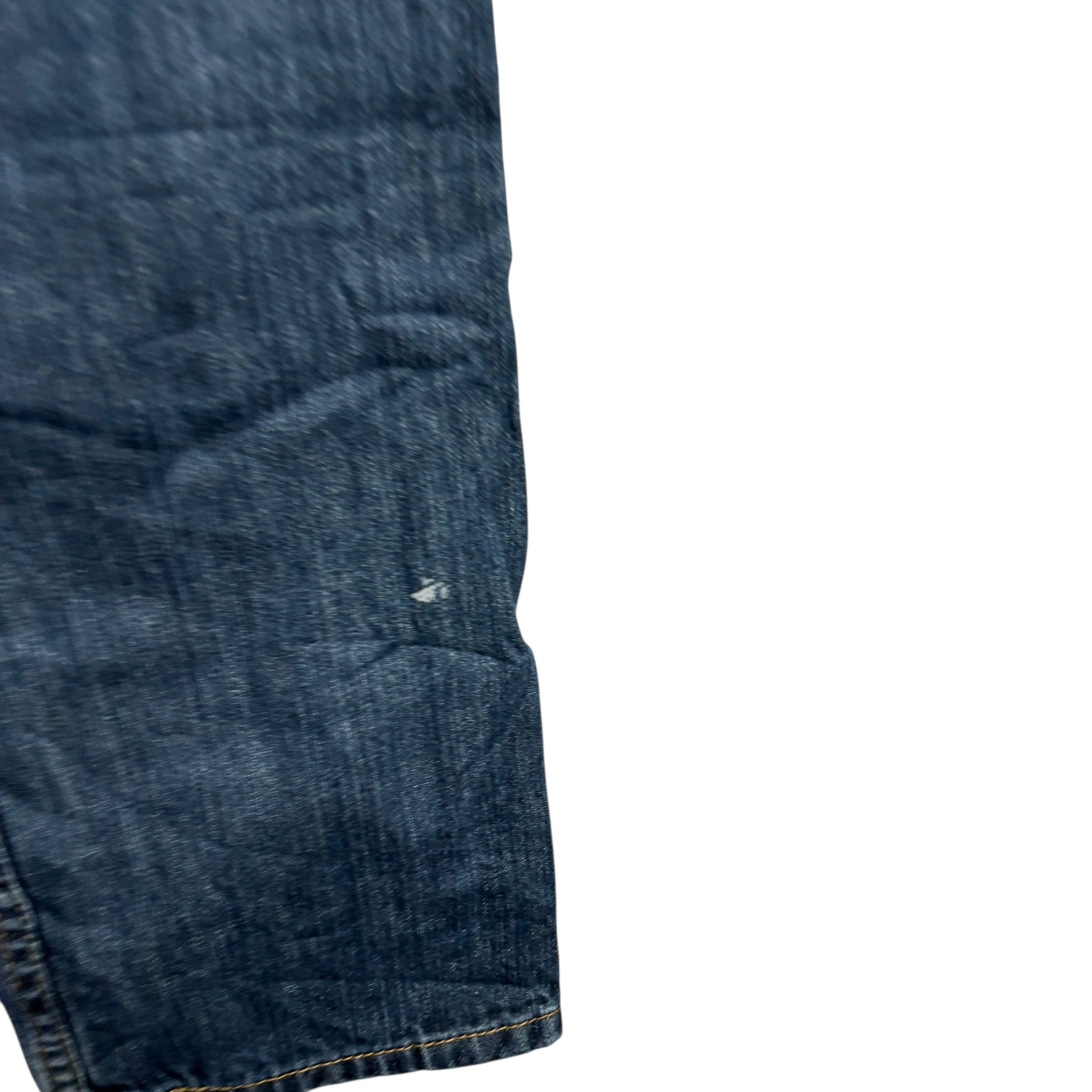 Levis 502 Jeans W32 L29 Mens Dark Blue Regular Tapered Fit Denim