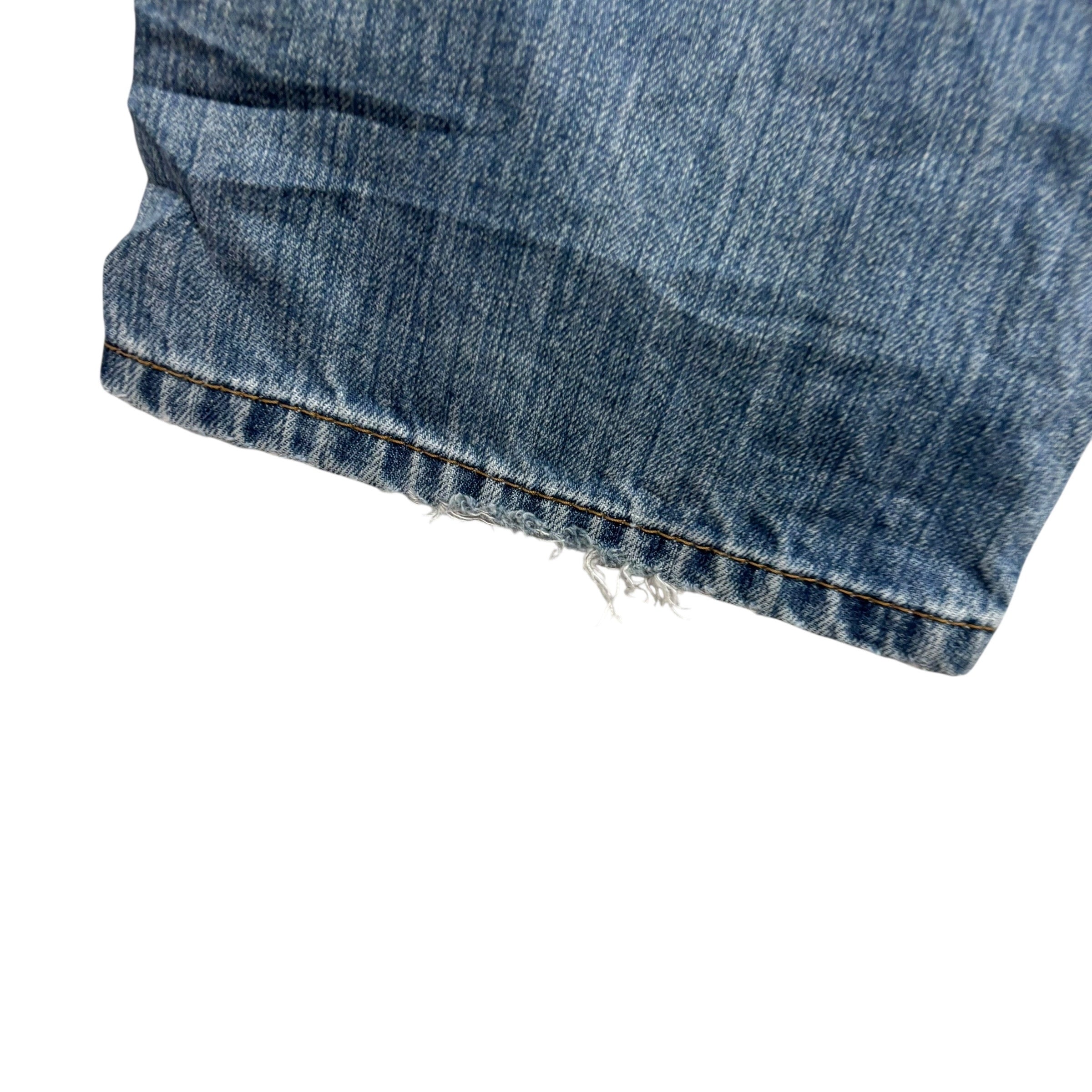 Levis 559 Jeans W32 L30 Mens Blue Baggy Relaxed Straight Fit Denim (F)