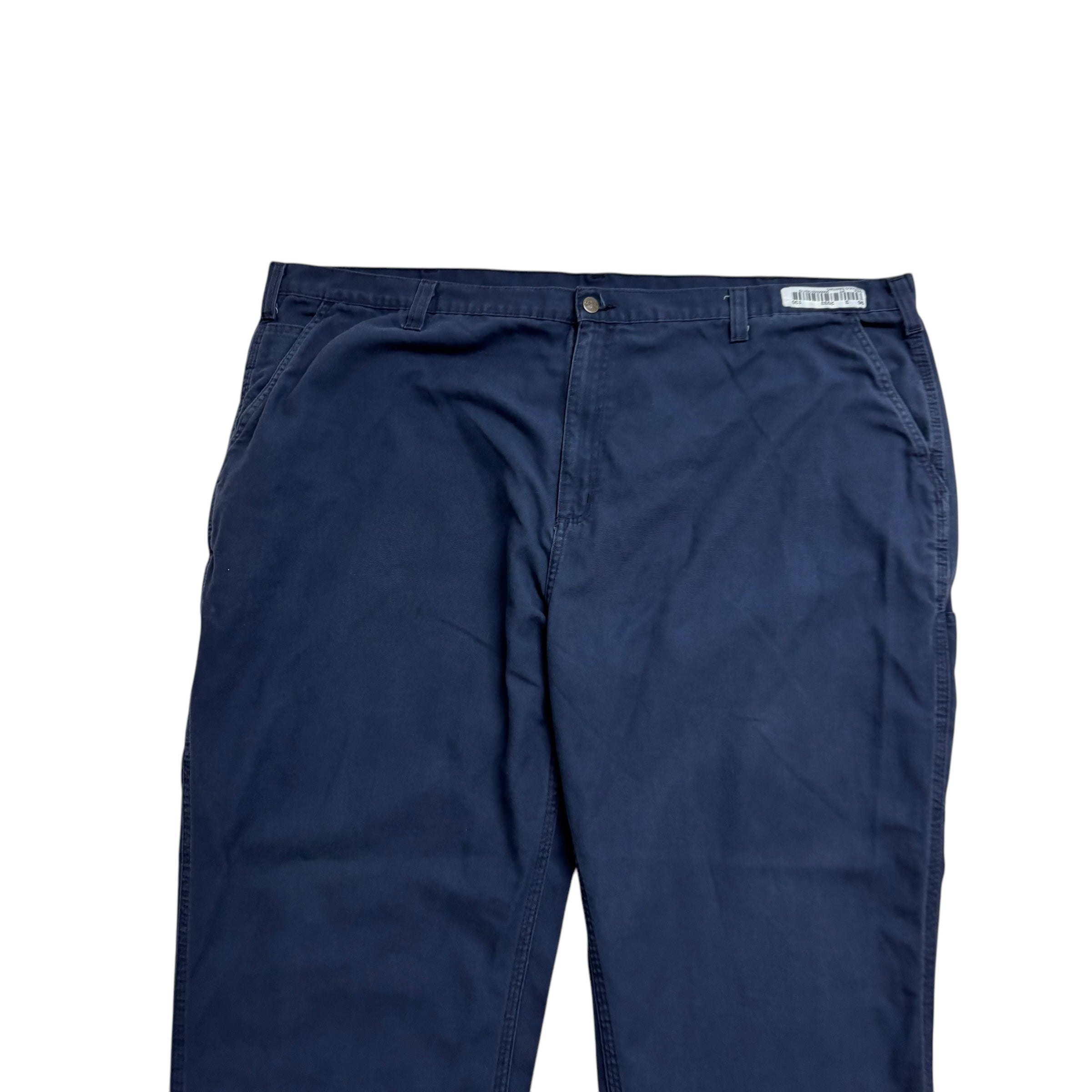 Carhartt Carpenter Pants W50 L30 Mens Navy Blue Relaxed Baggy Fit Trousers