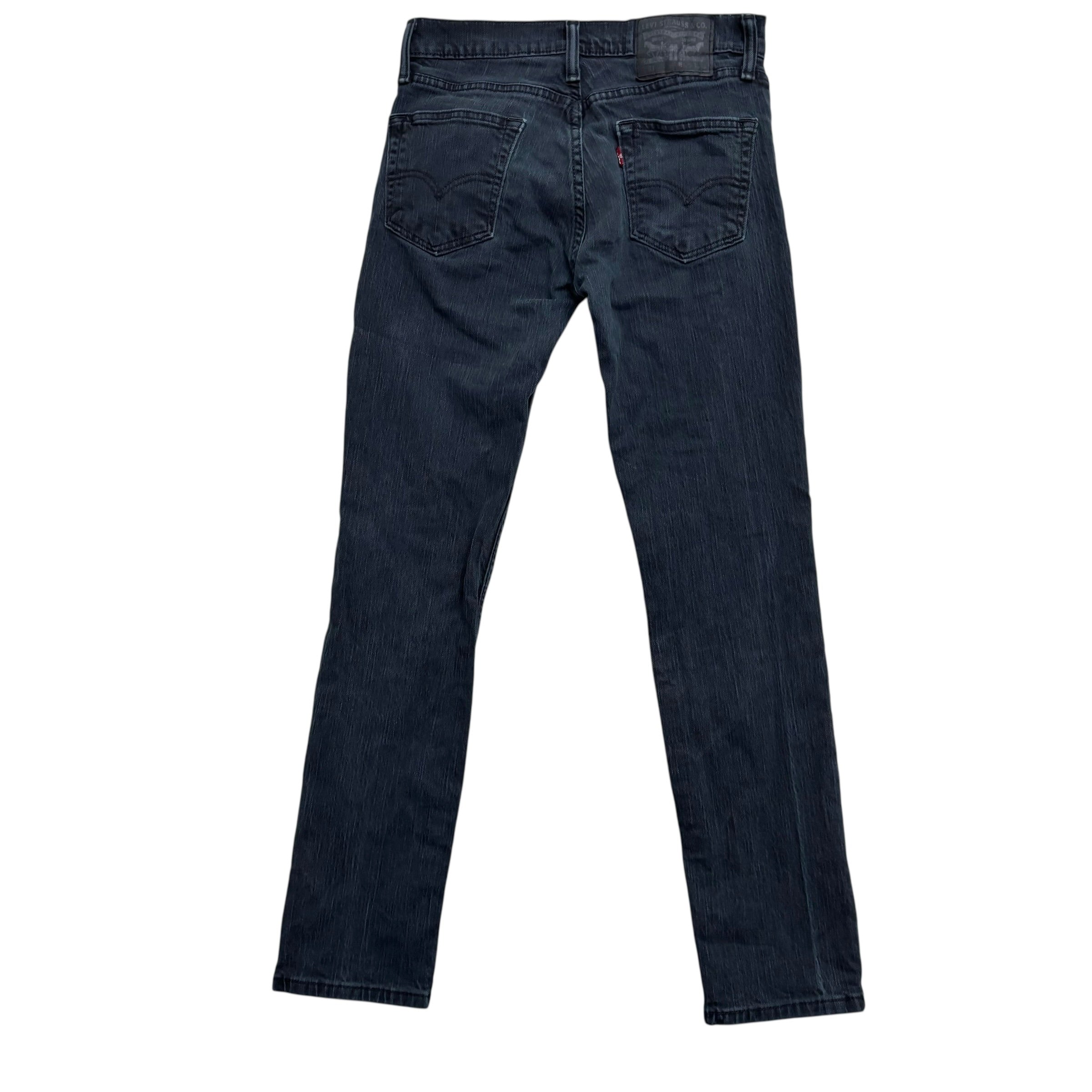 Levis 511 Jeans W29 L30 Mens Navy Blue Slim Fit Stretch Denim