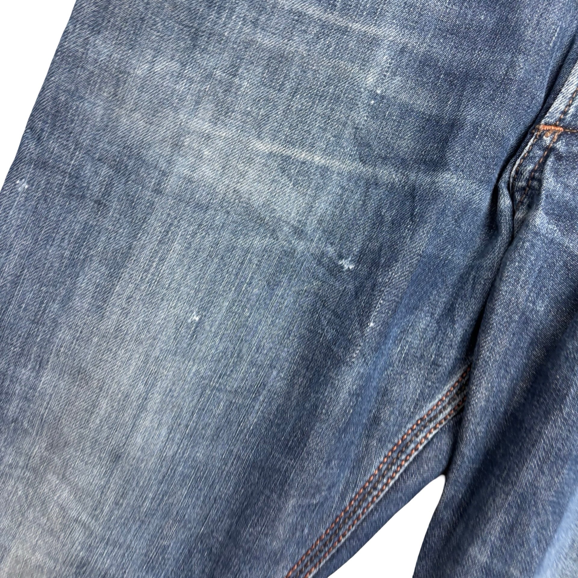 Diesel Krooley Jeans W31 L34 Mens Dark Blue Slim Carrot Fit Denim