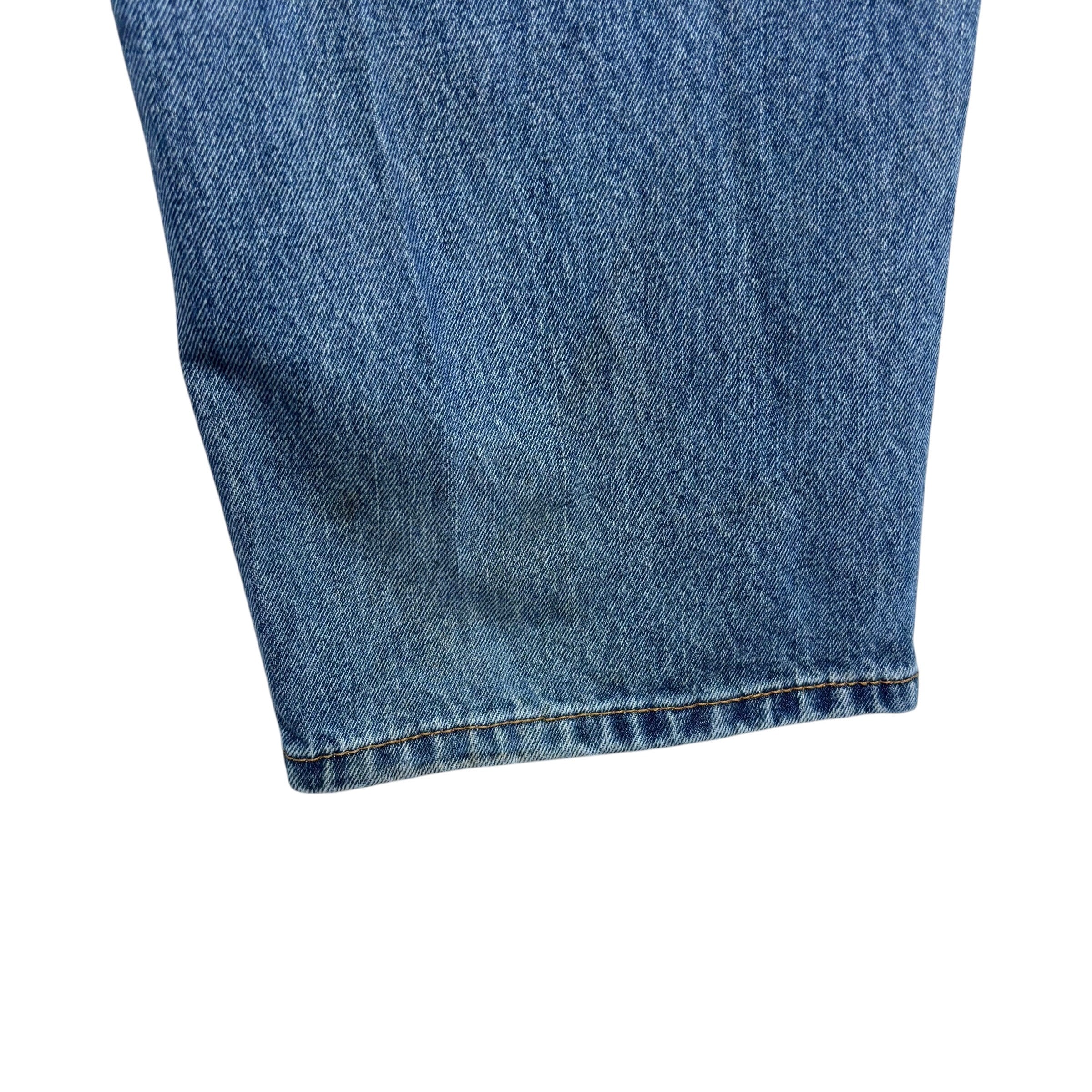 Levis 550 Jeans W38 L30 Mens Mid Blue Baggy Relaxed Straight Fit Denim