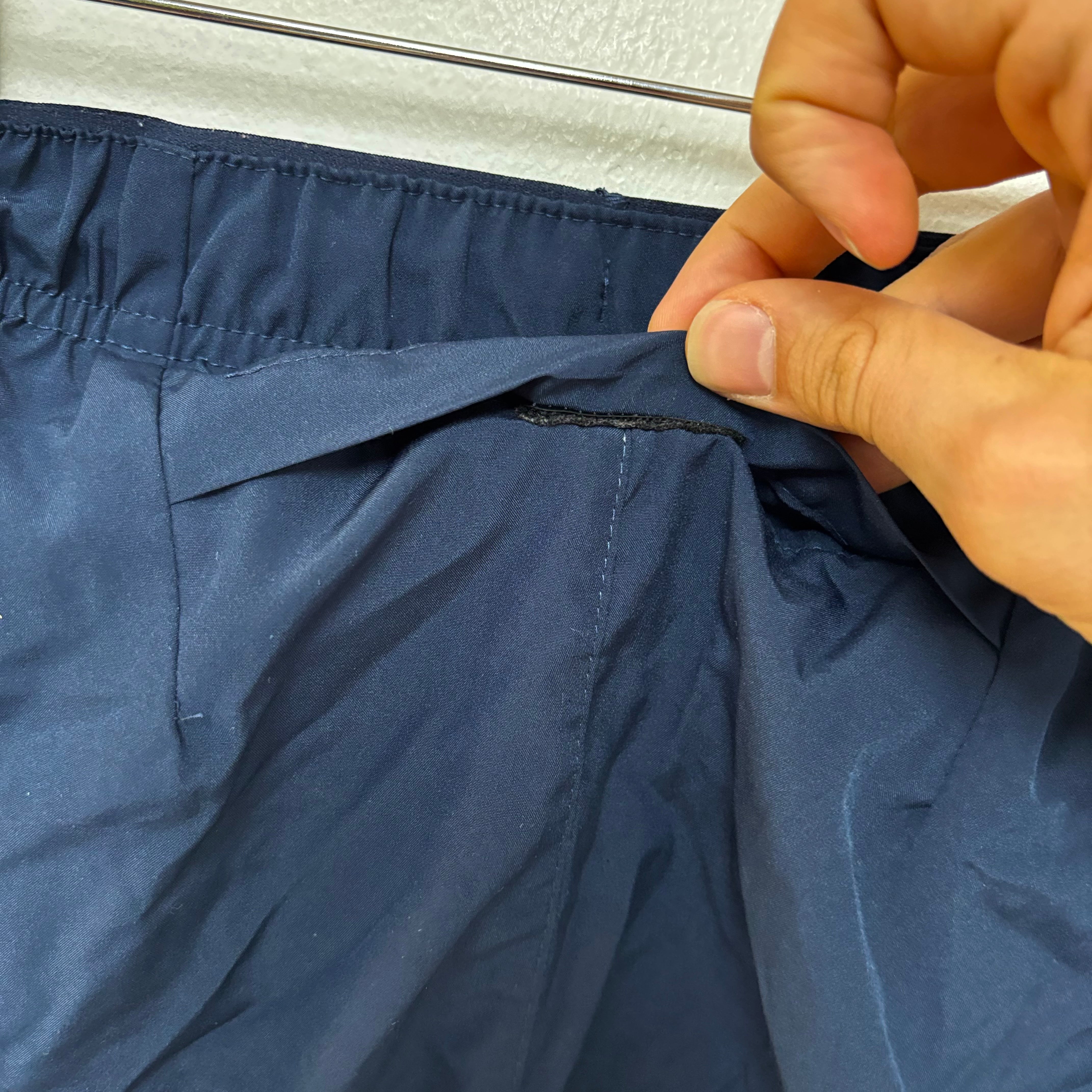 Nike Shorts Mens Small Navy Blue Dri Fit Running Sports Gym Athletic Pockets (E)