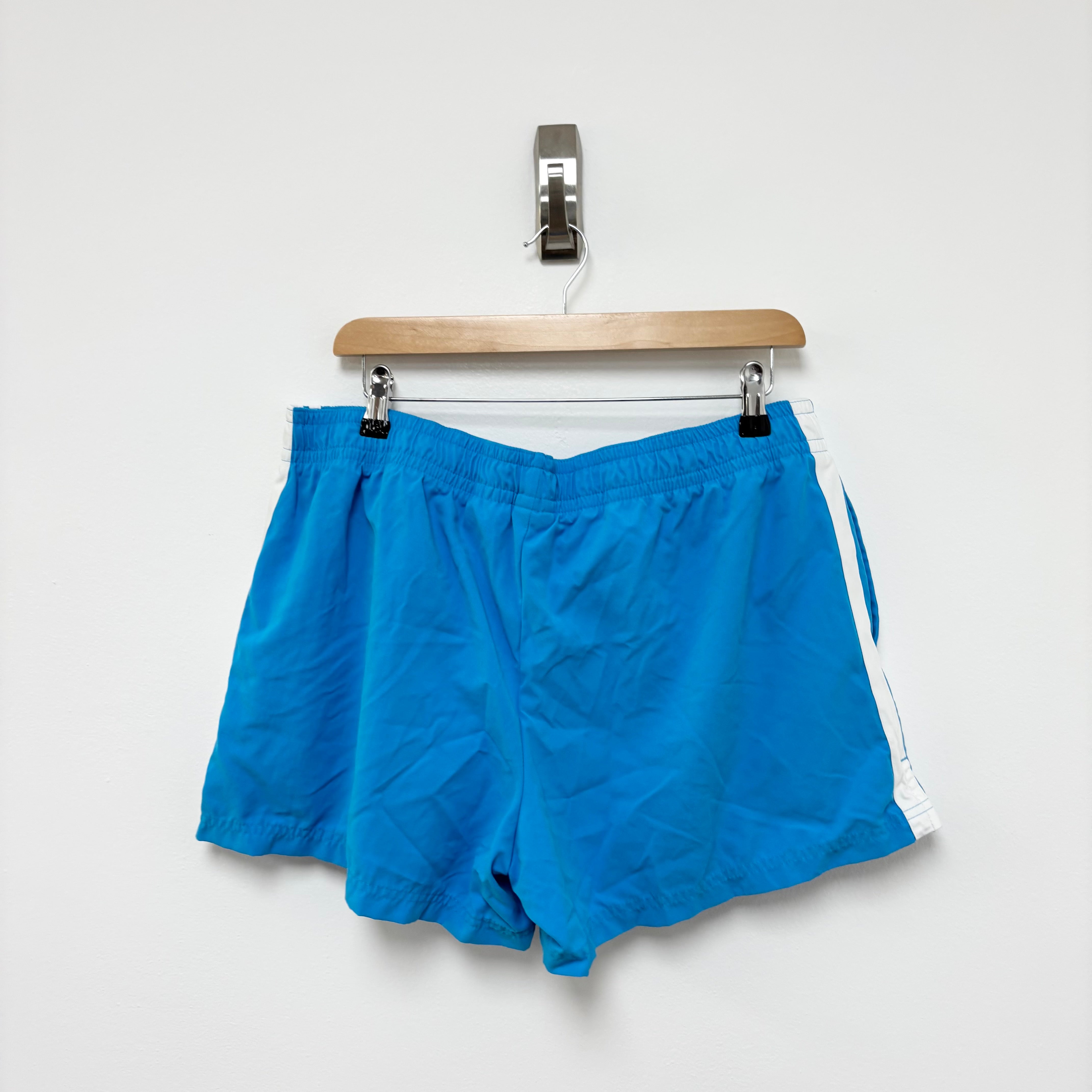 Nike Shorts Womens XL Blue Vintage Running Sports Gym Athletic (E)