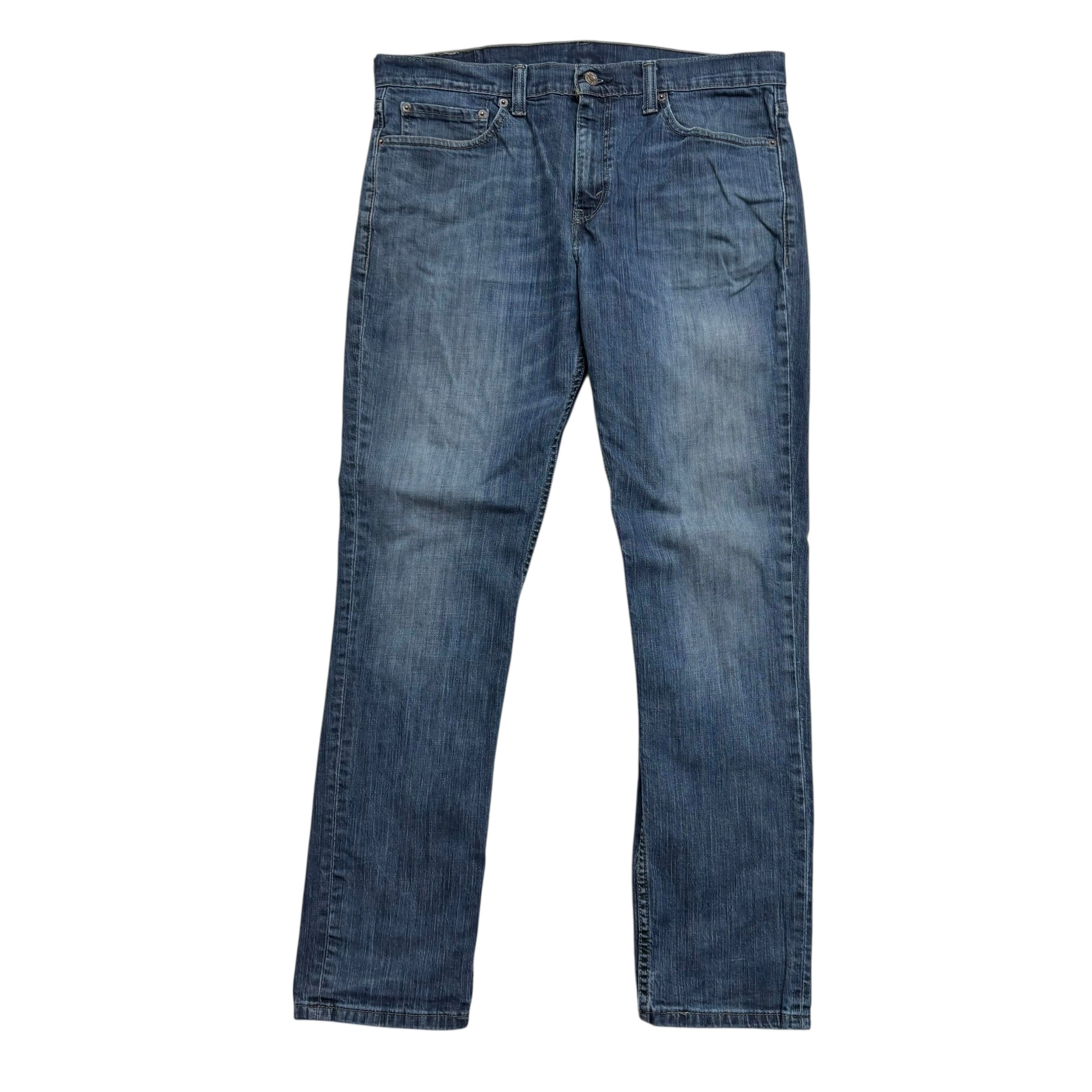 Levis 511 Jeans W36 L32 Mens Dark Blue Slim Fit Stretch Denim (F)